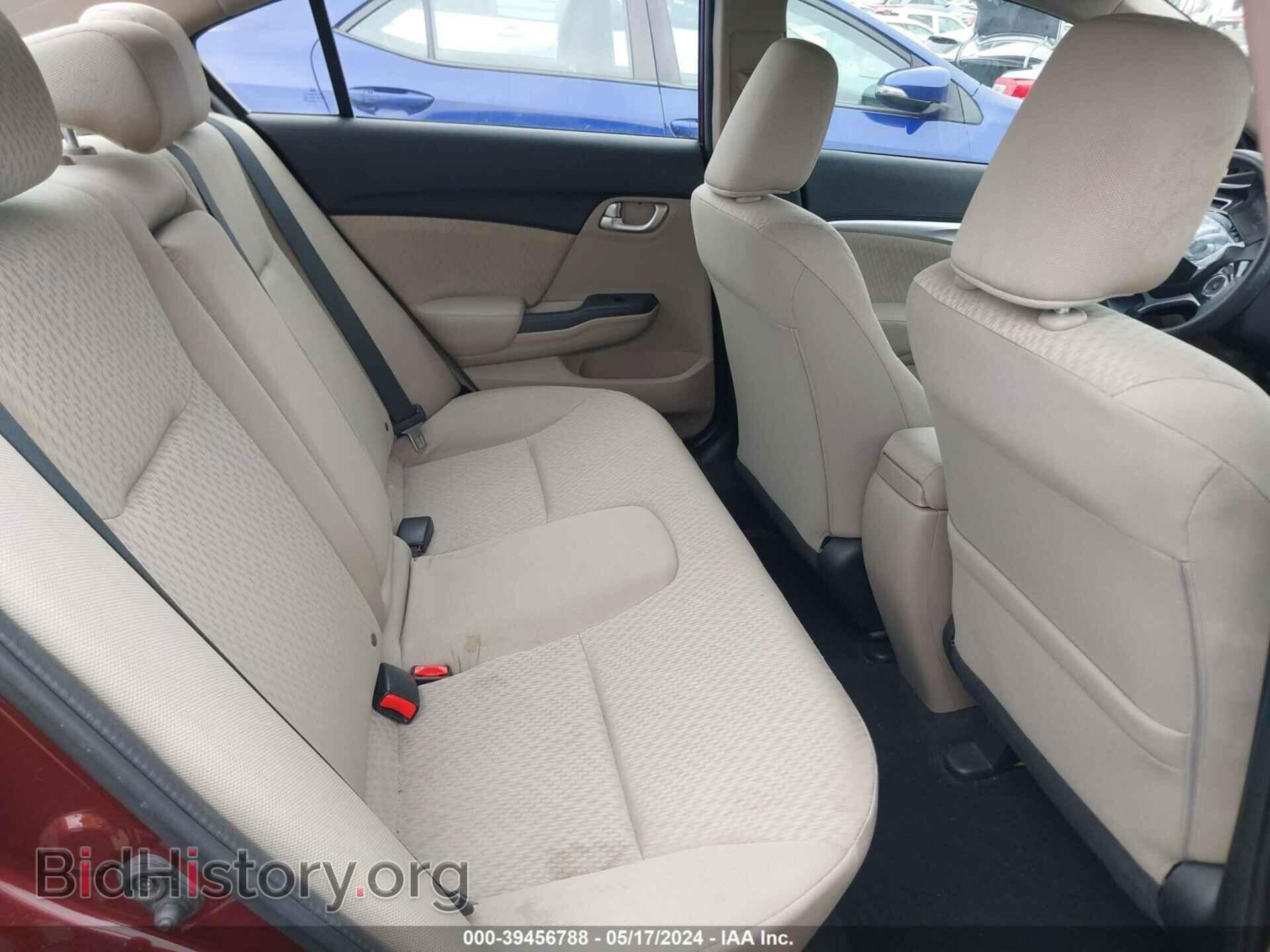 2014 HONDA CIVIC - VIN: 19XFB2F8XEE258151 - Фото 8
