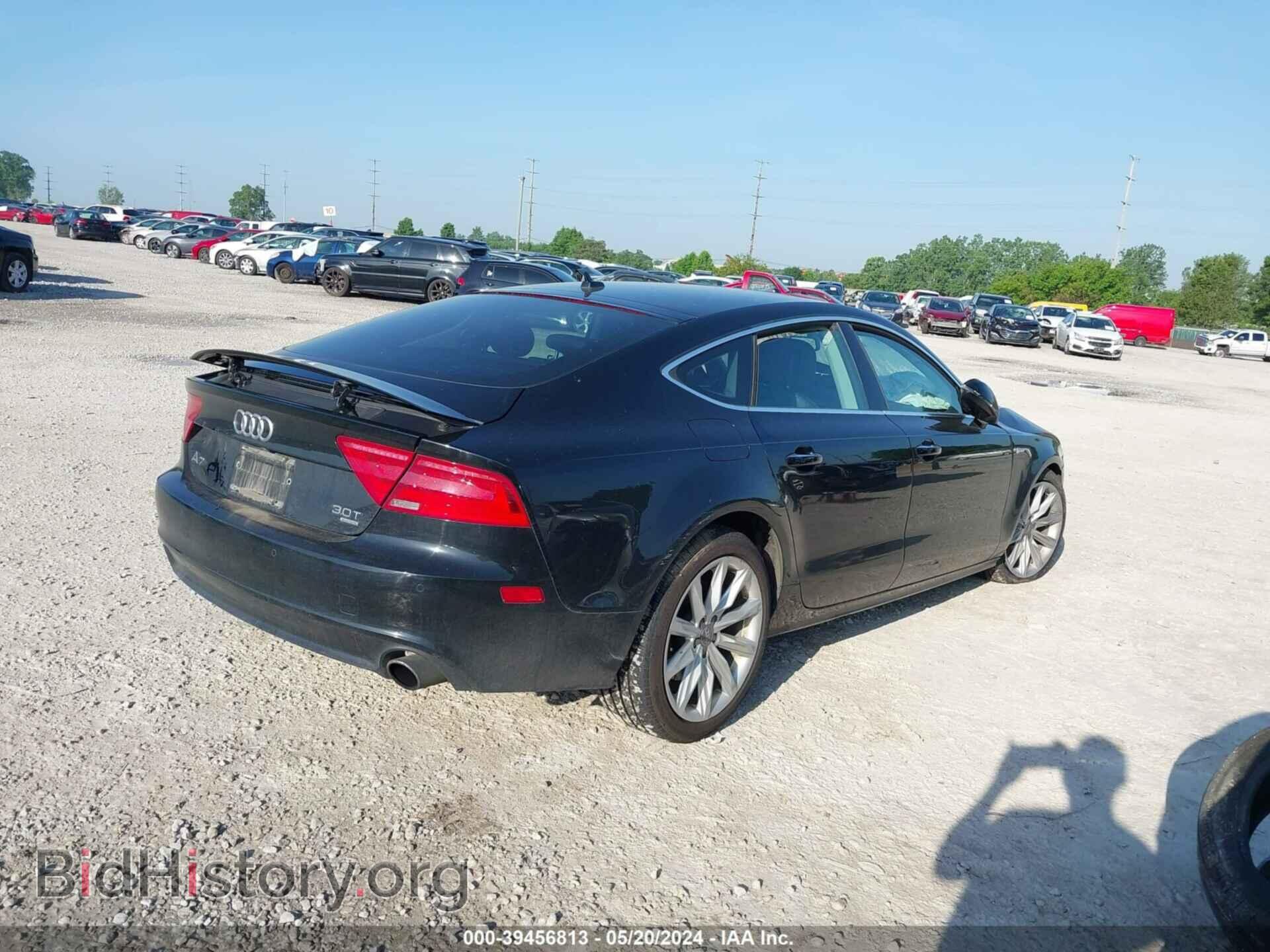 2014 AUDI A7 - VIN: WAUWGAFC4EN012964 - Фото 4