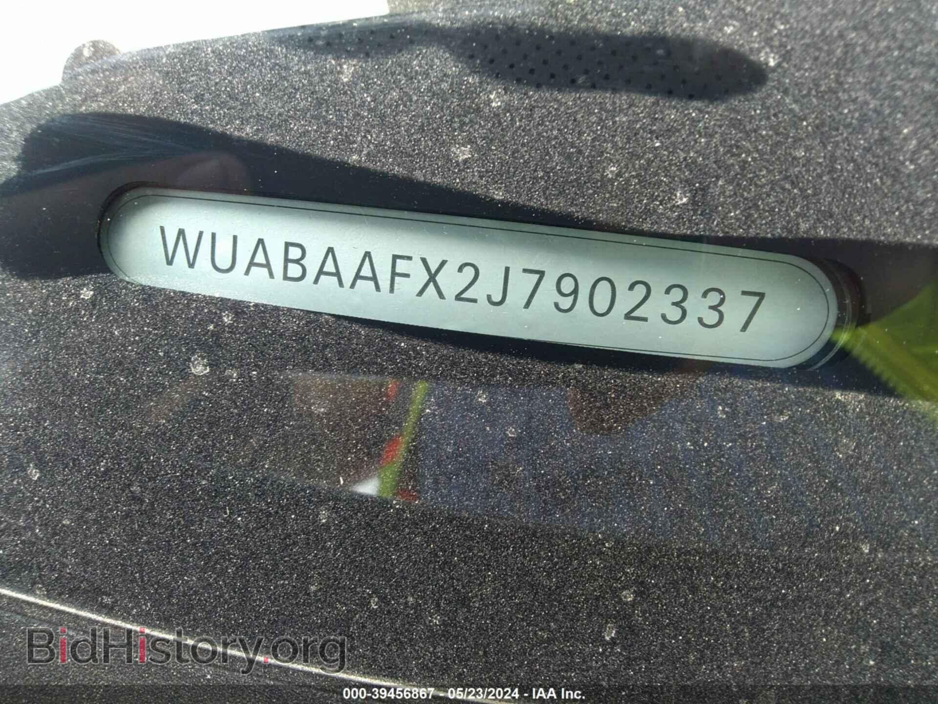 2018 AUDI R8 - VIN: WUABAAFX2J7902337 - Фото 9
