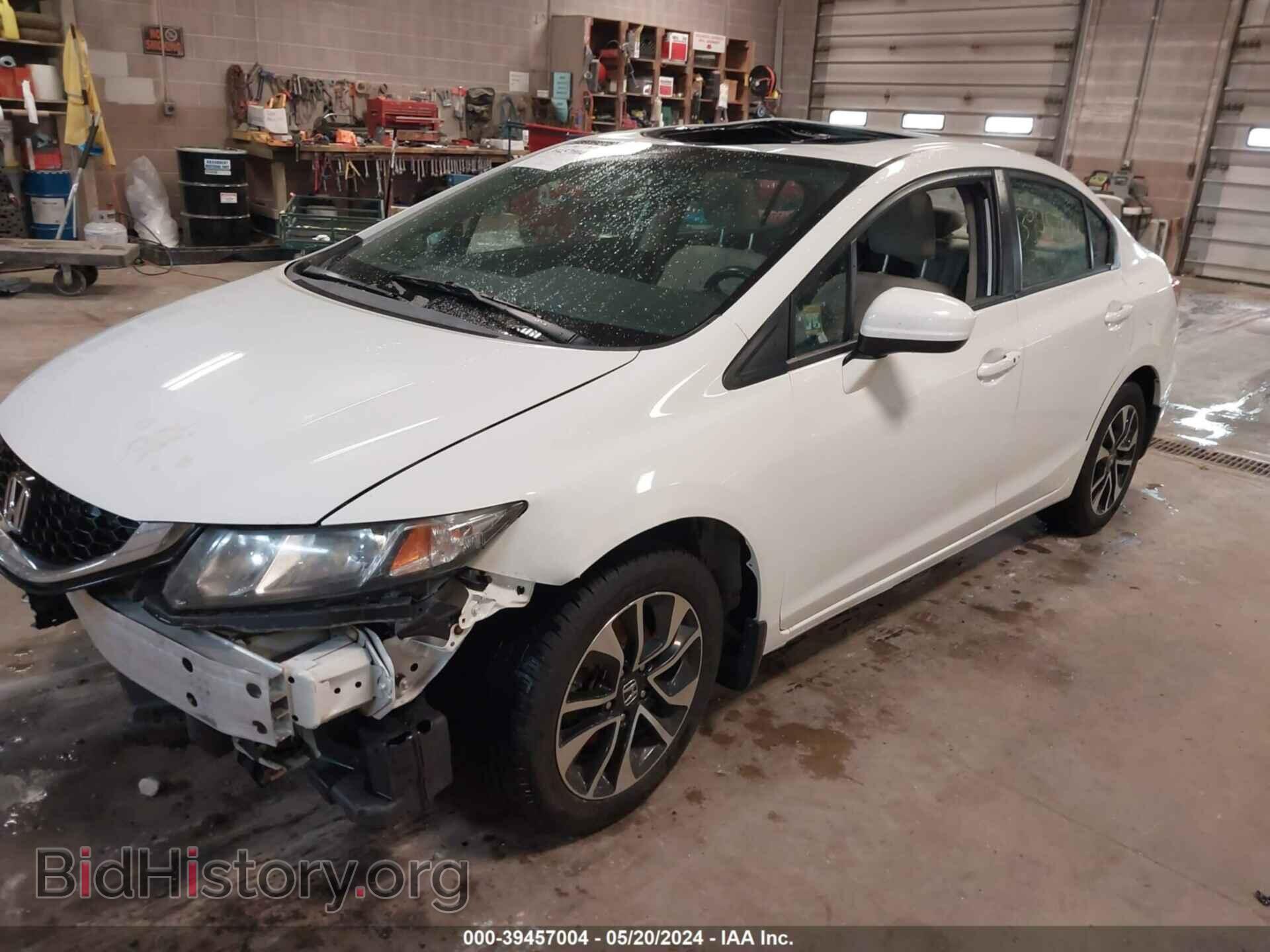 2014 HONDA CIVIC - VIN: 2HGFB2F81EH545402 - Фото 2