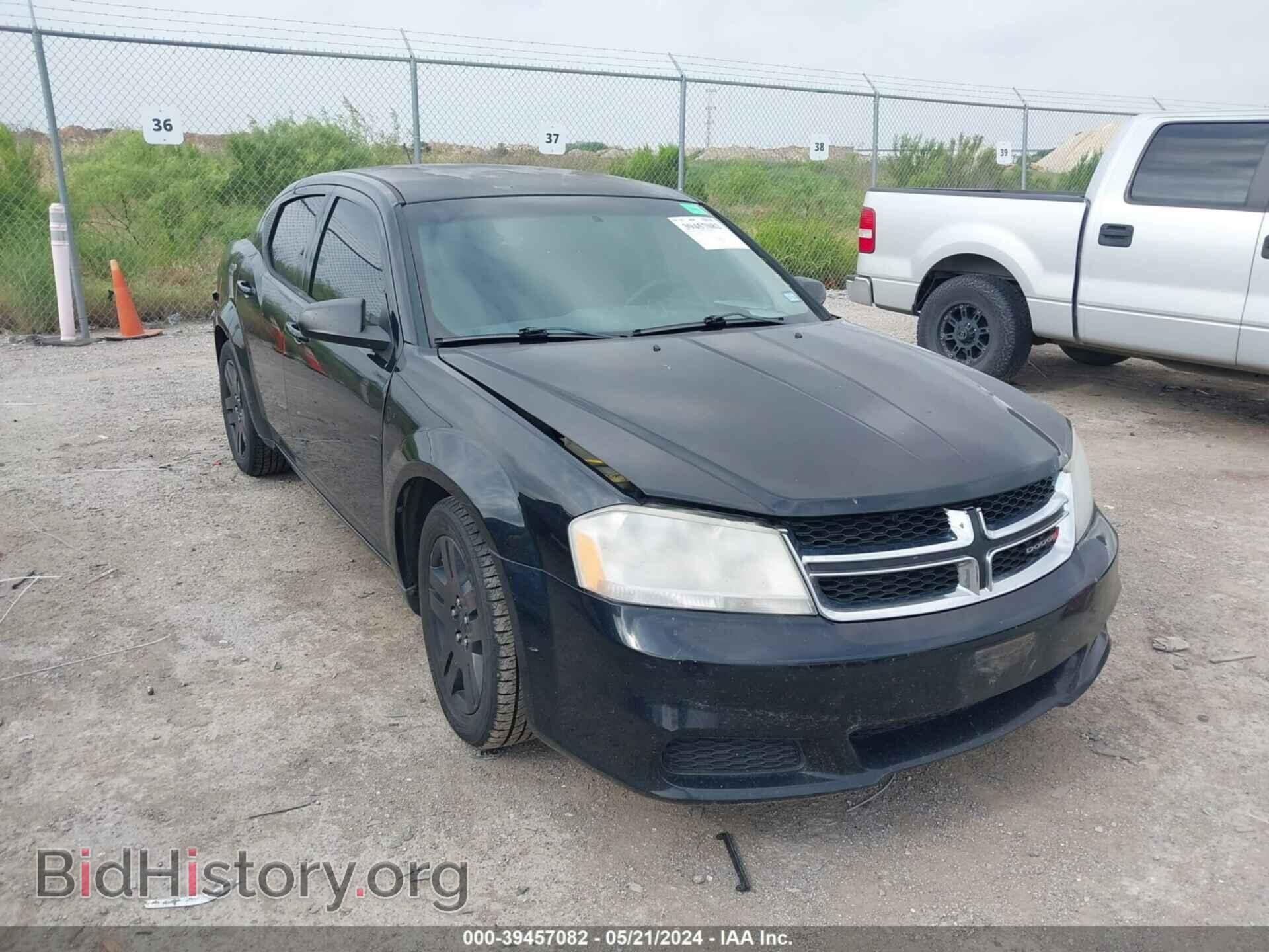 Фотография 1C3CDZAB7CN260090 - DODGE AVENGER 2012