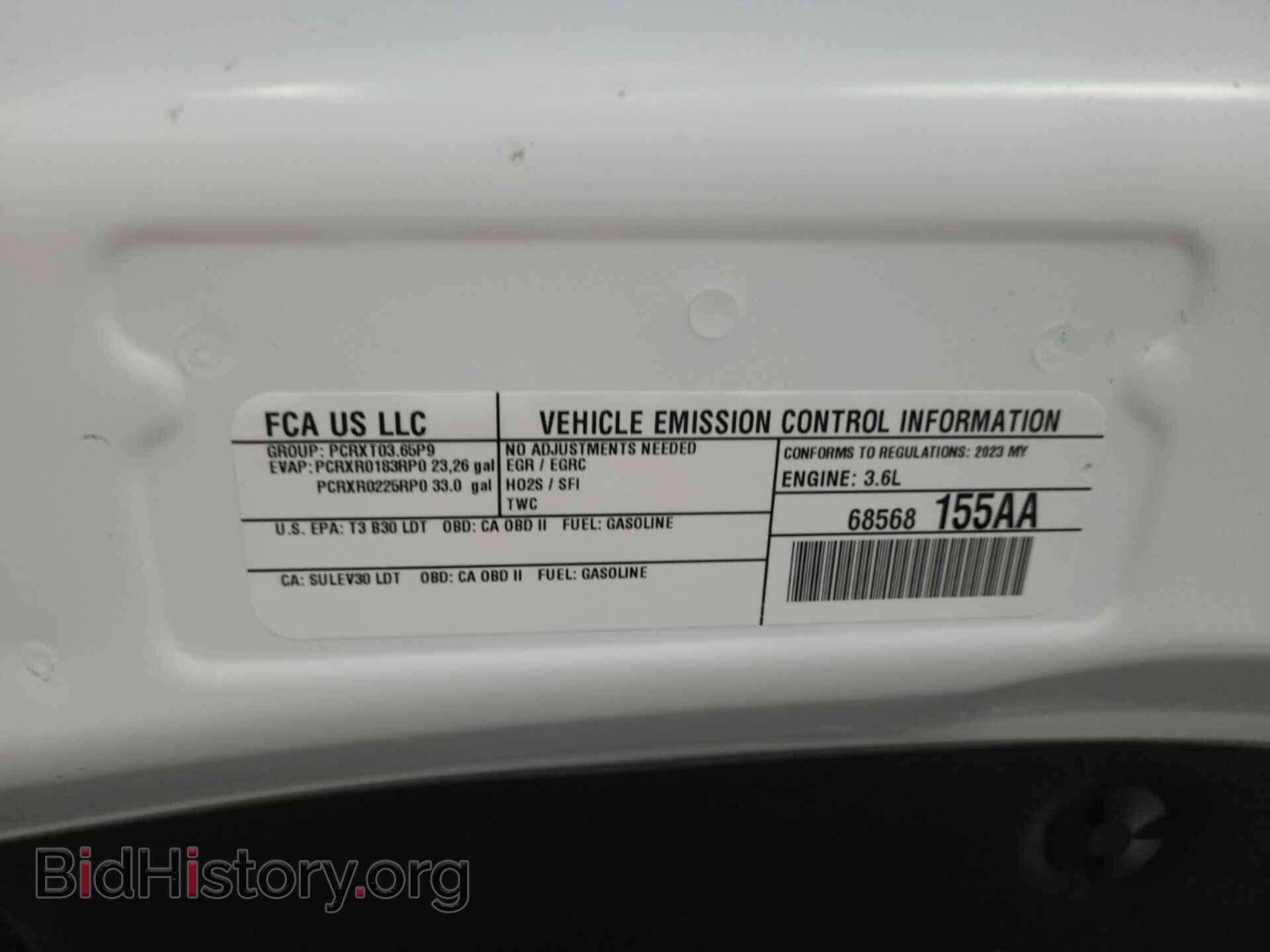 2023 RAM 1500 - VIN: 1C6RRFFG2PN651459 - Фото 9