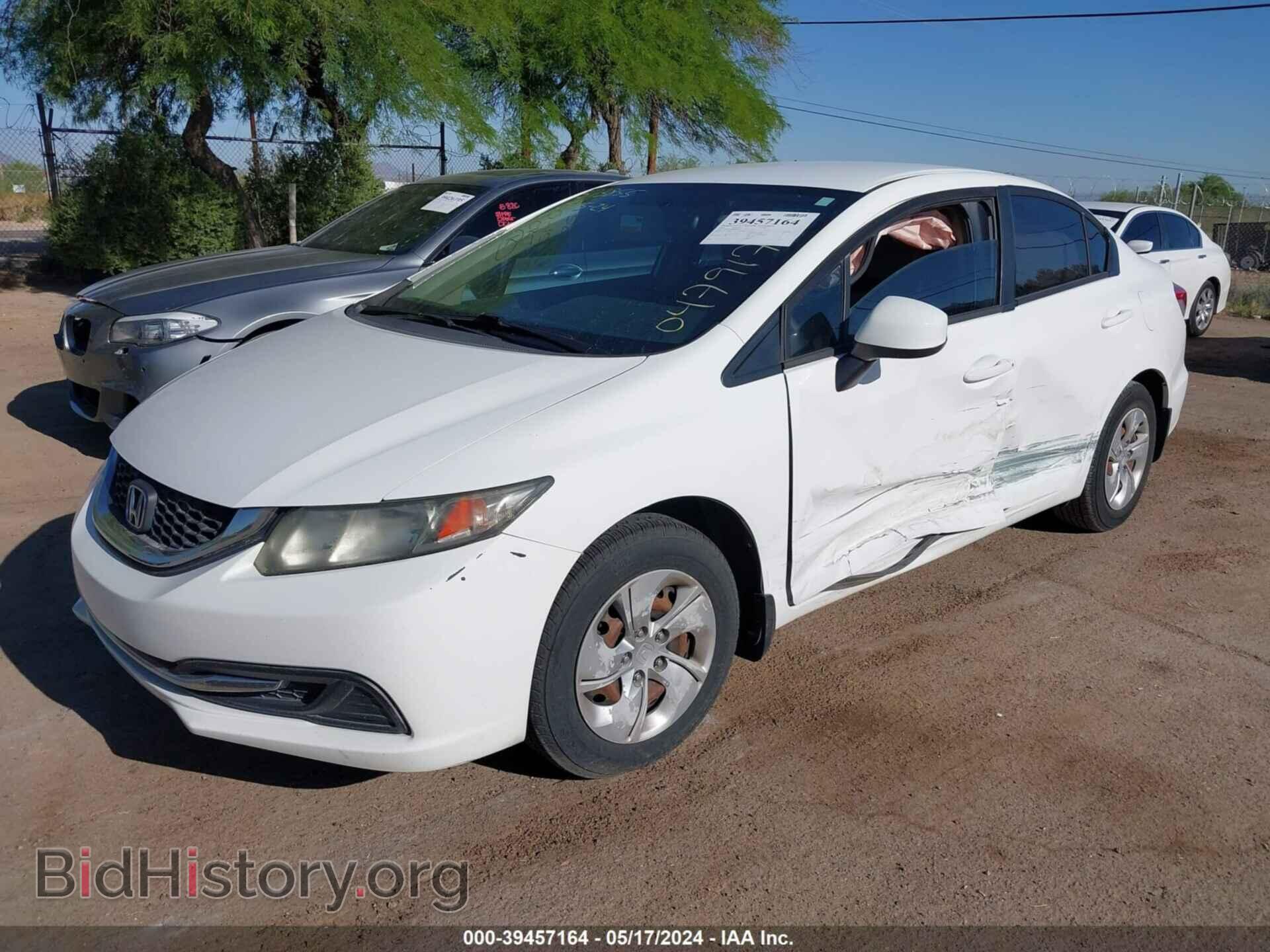 2013 HONDA CIVIC - VIN: 19XFB2F50DE047917 - Фото 2
