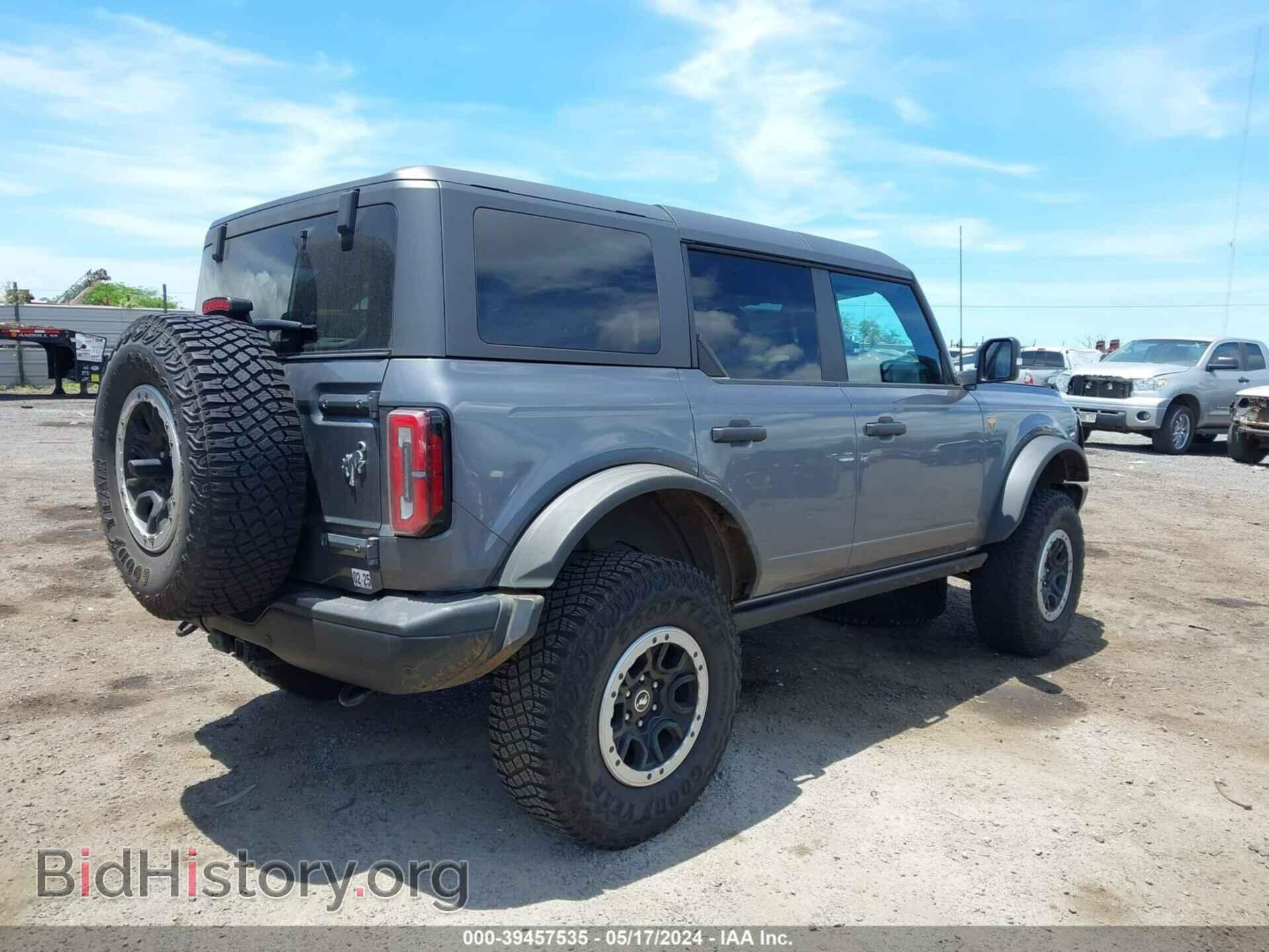2023 FORD BRONCO - VIN: 1FMEE5DP3PLB74225 - Фото 4