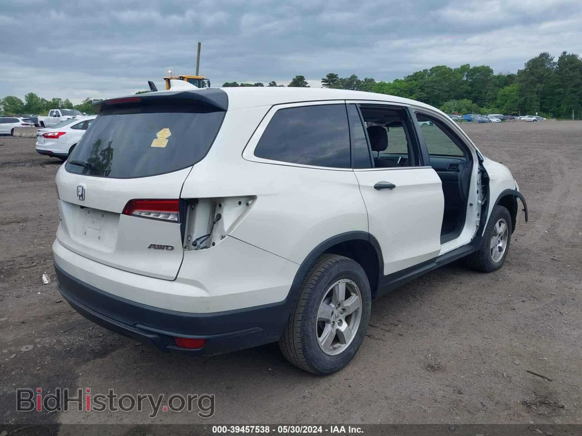 2019 HONDA PILOT - VIN: 5FNYF6H17KB017576 - Фото 4