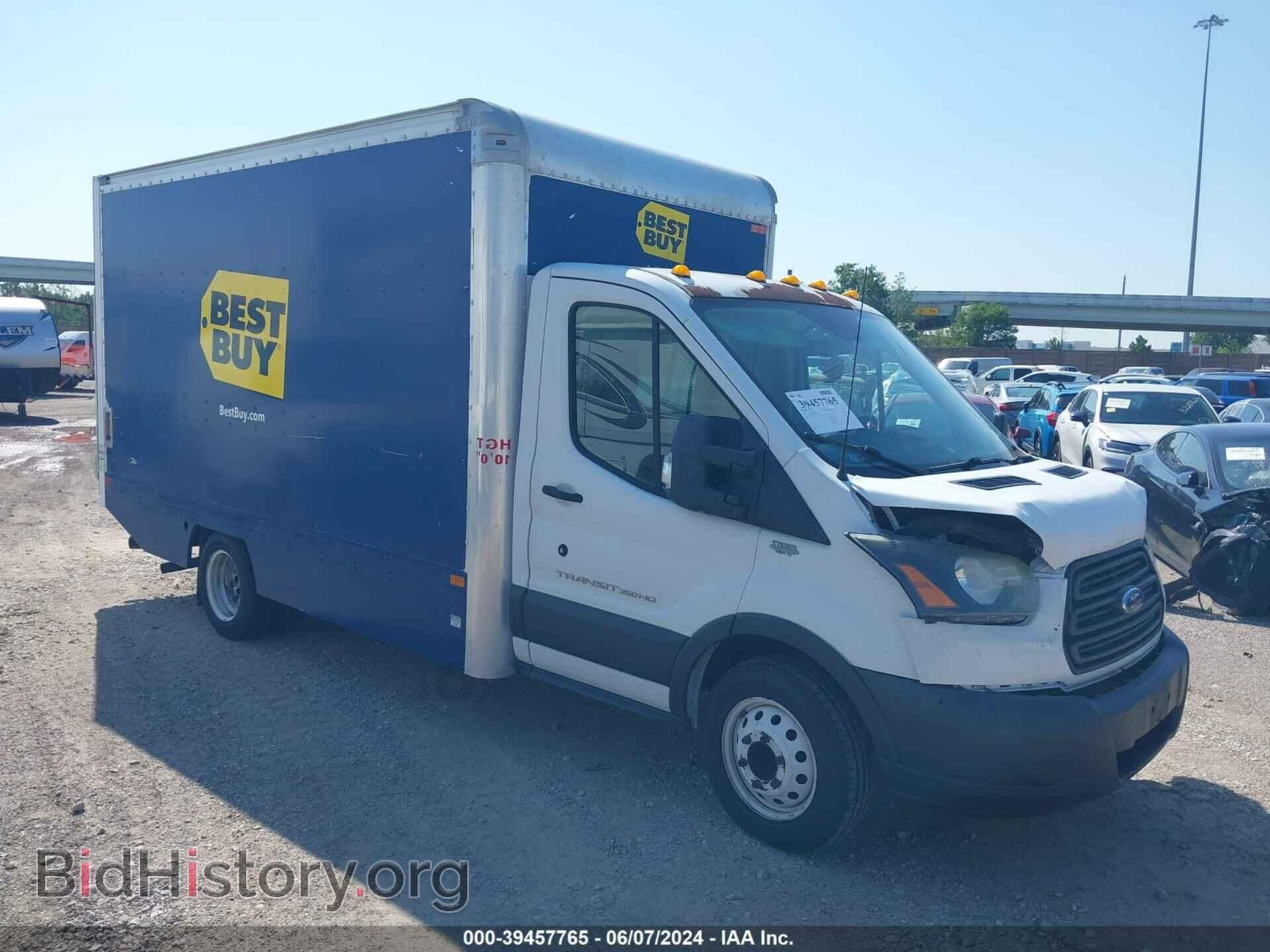 Фотография 1FDBF8ZM3FKB32206 - FORD TRANSIT-350 CAB 2015