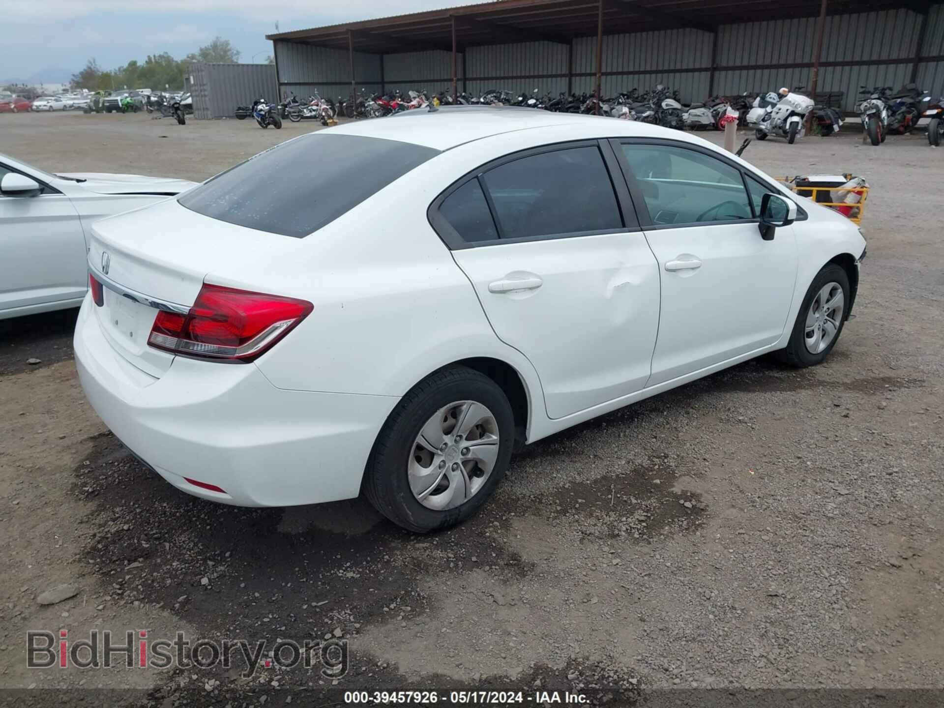 2014 HONDA CIVIC - VIN: 19XFB2F50EE271903 - Фото 4