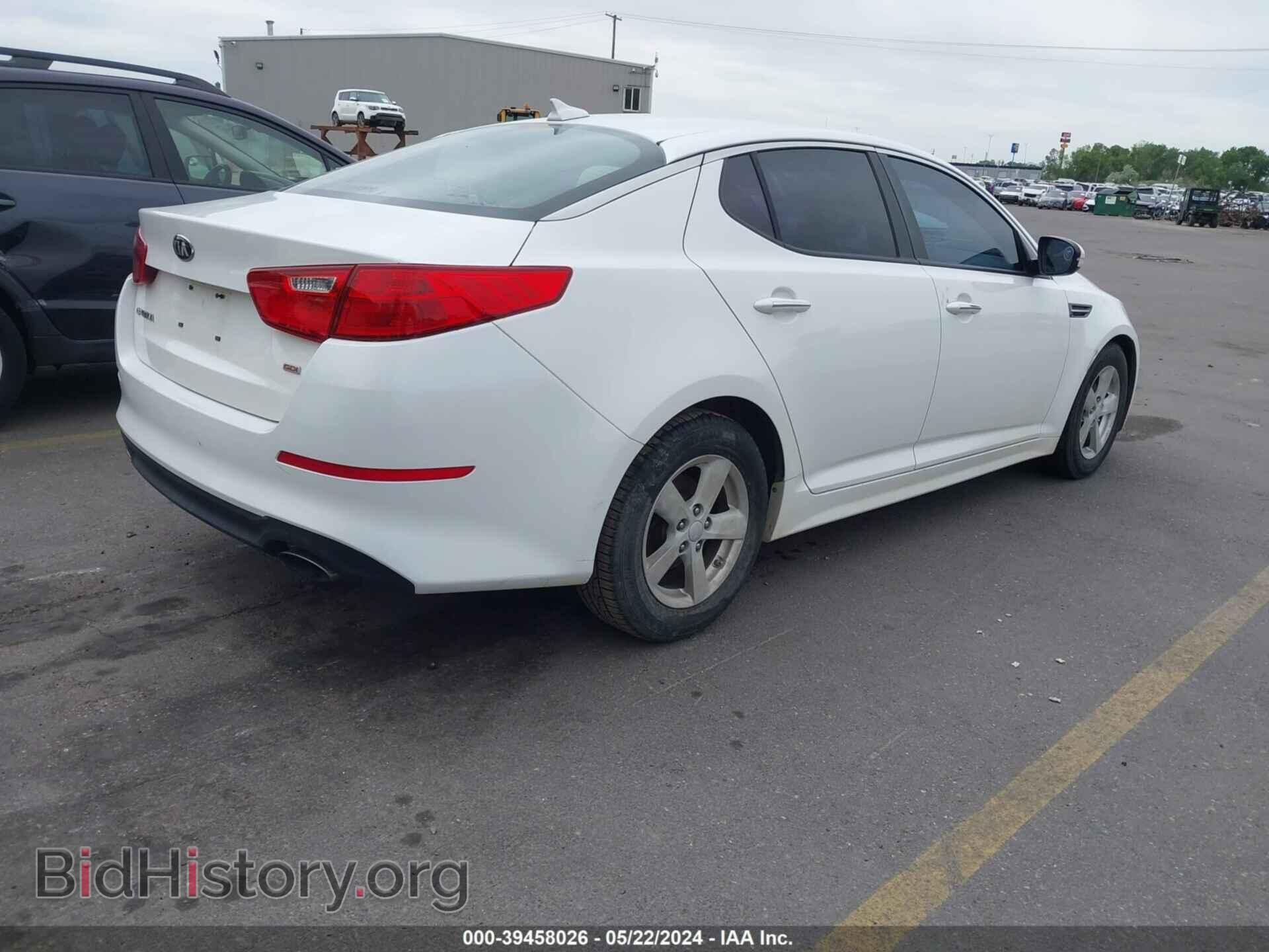 2014 KIA OPTIMA - VIN: KNAGM4A77E5476212 - Фото 4