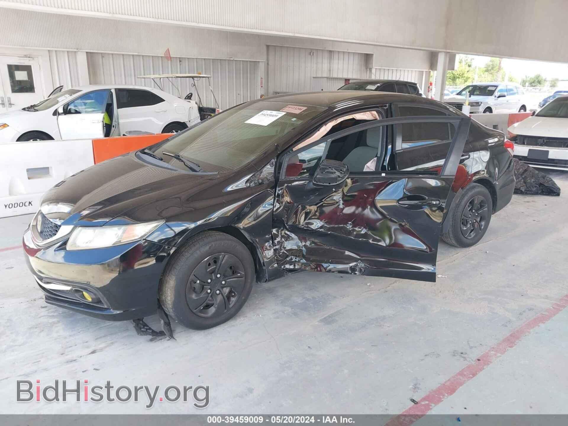 2013 HONDA CIVIC - VIN: 19XFB2F59DE087218 - Фото 2