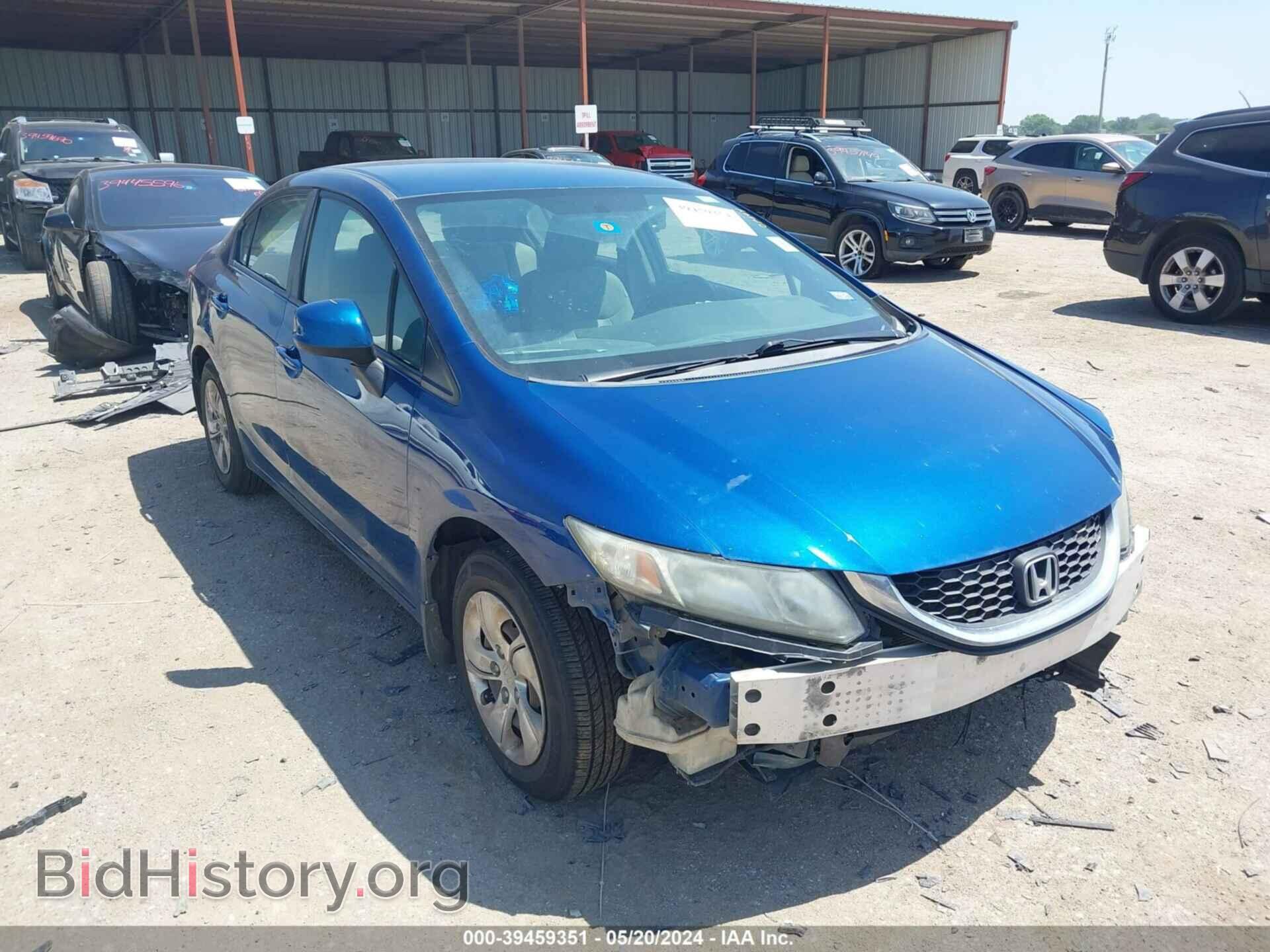 Фотография 2HGFB2F59DH561237 - HONDA CIVIC 2013