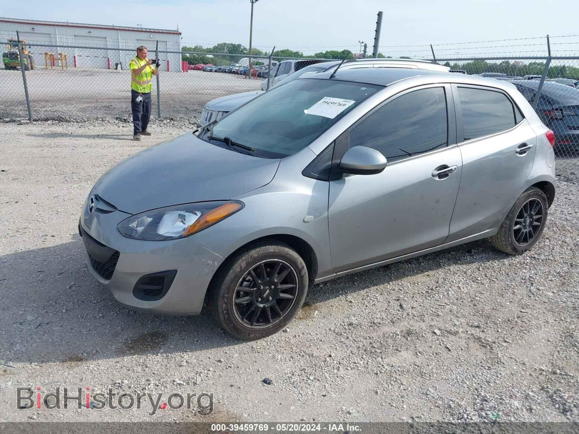 2014 MAZDA MAZDA2 - VIN: JM1DE1KY2E0184537 - Фото 2