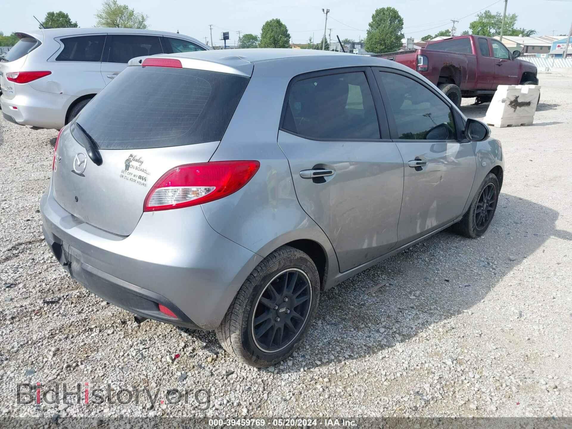 2014 MAZDA MAZDA2 - VIN: JM1DE1KY2E0184537 - Фото 4