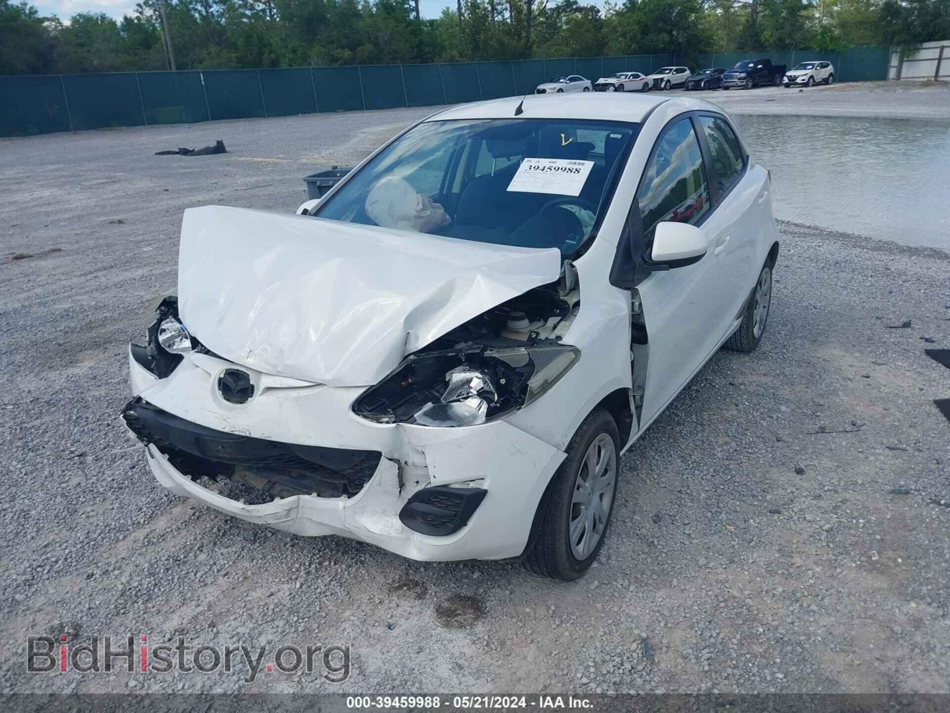 2011 MAZDA MAZDA2 - VIN: JM1DE1HY0B0107331 - Фото 2
