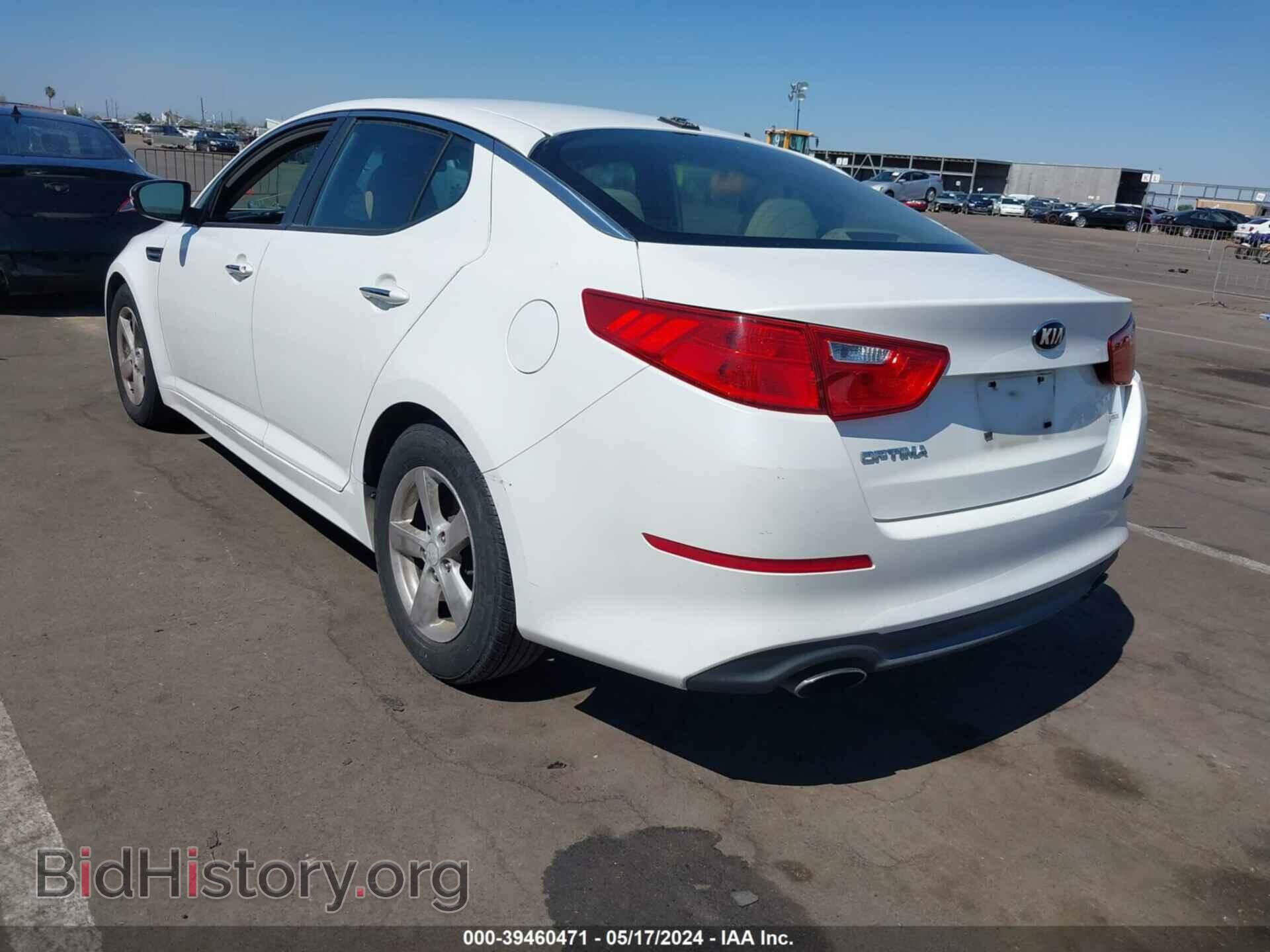 2014 KIA OPTIMA - VIN: KNAGM4A79E5469567 - Фото 3
