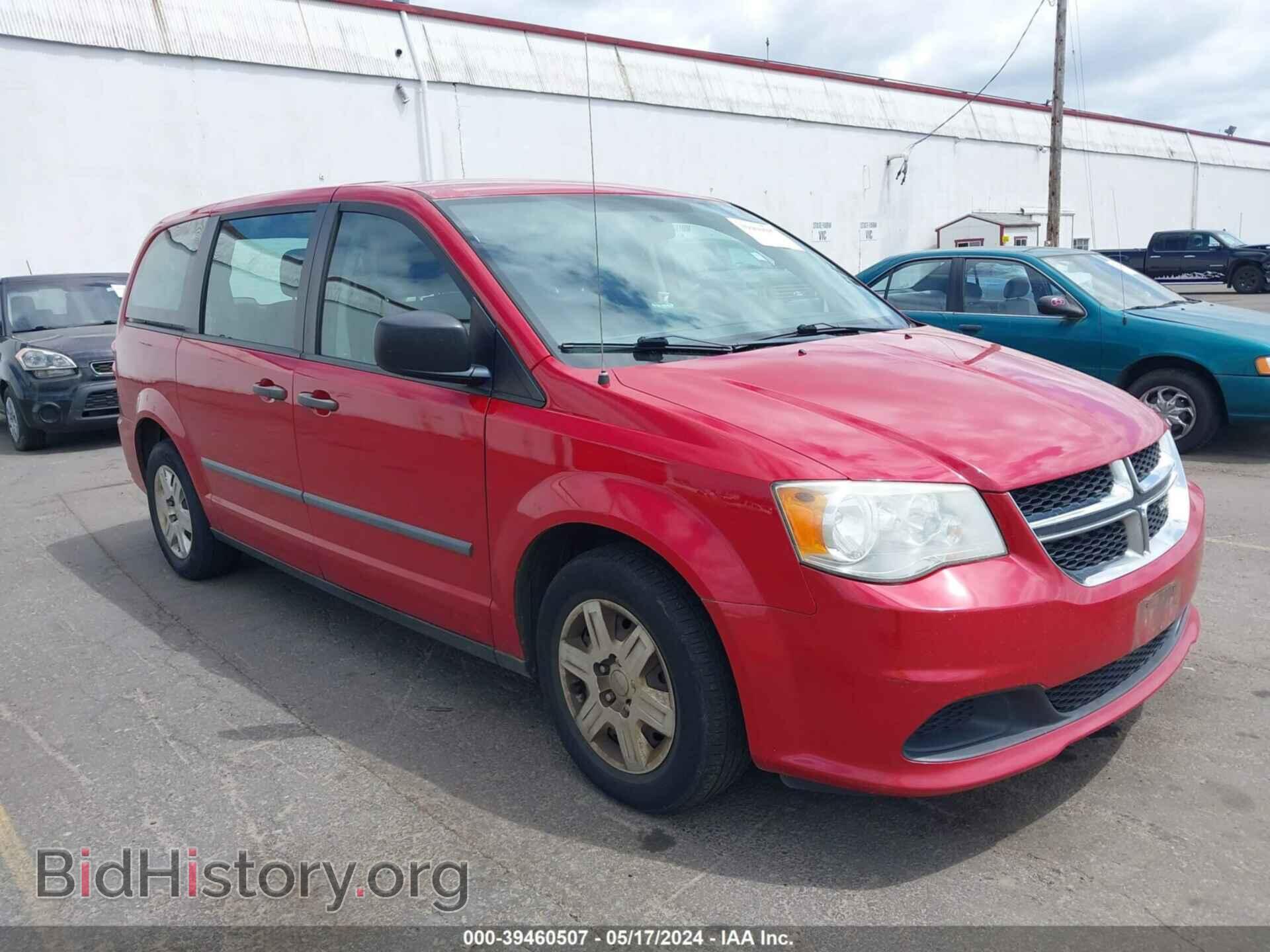 Photo 2C4RDGBG0CR183019 - DODGE GRAND CARAVAN 2012
