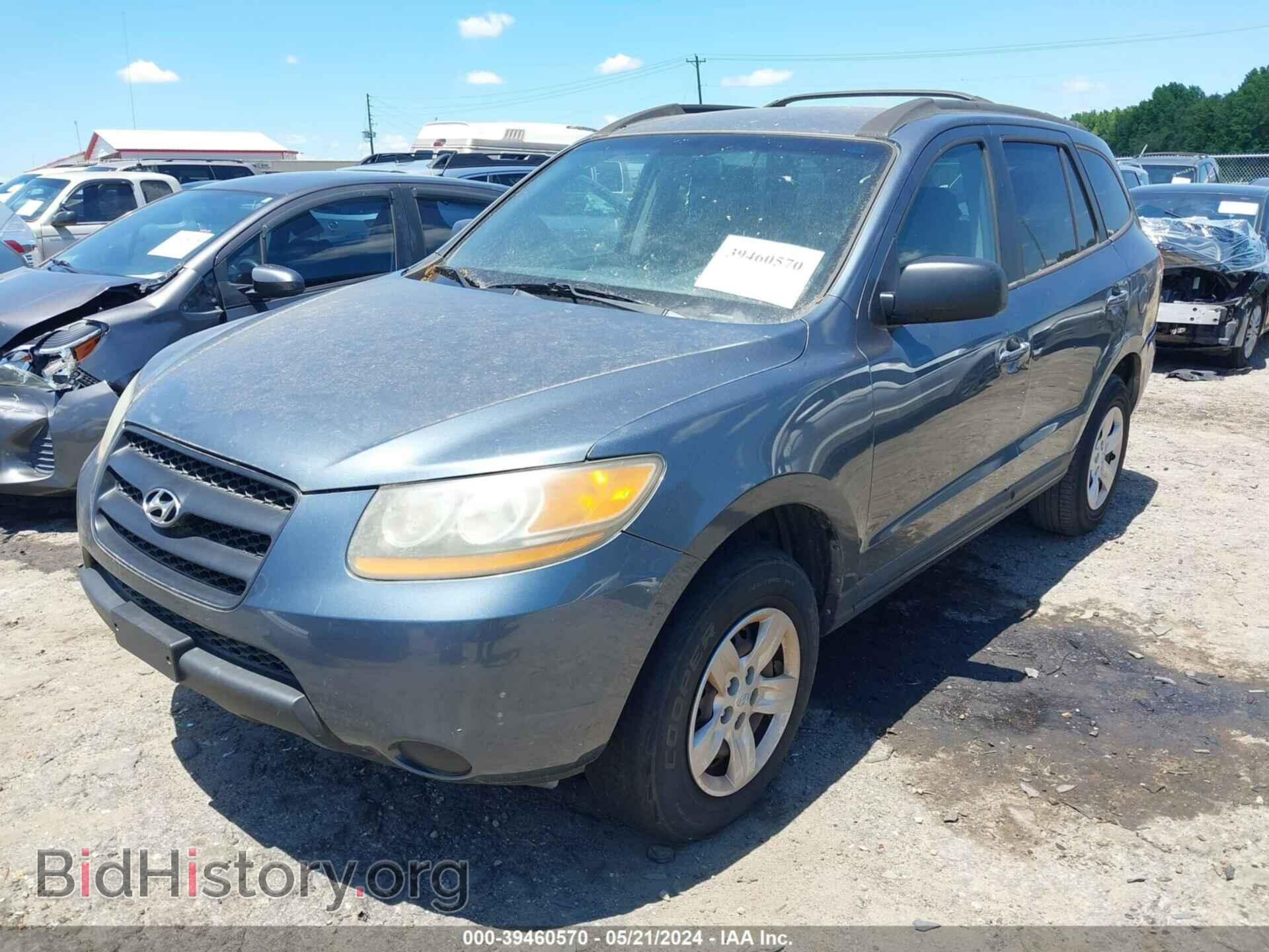 2009 HYUNDAI SANTA FE - VIN: 5NMSG13D29H257294 - Фото 2