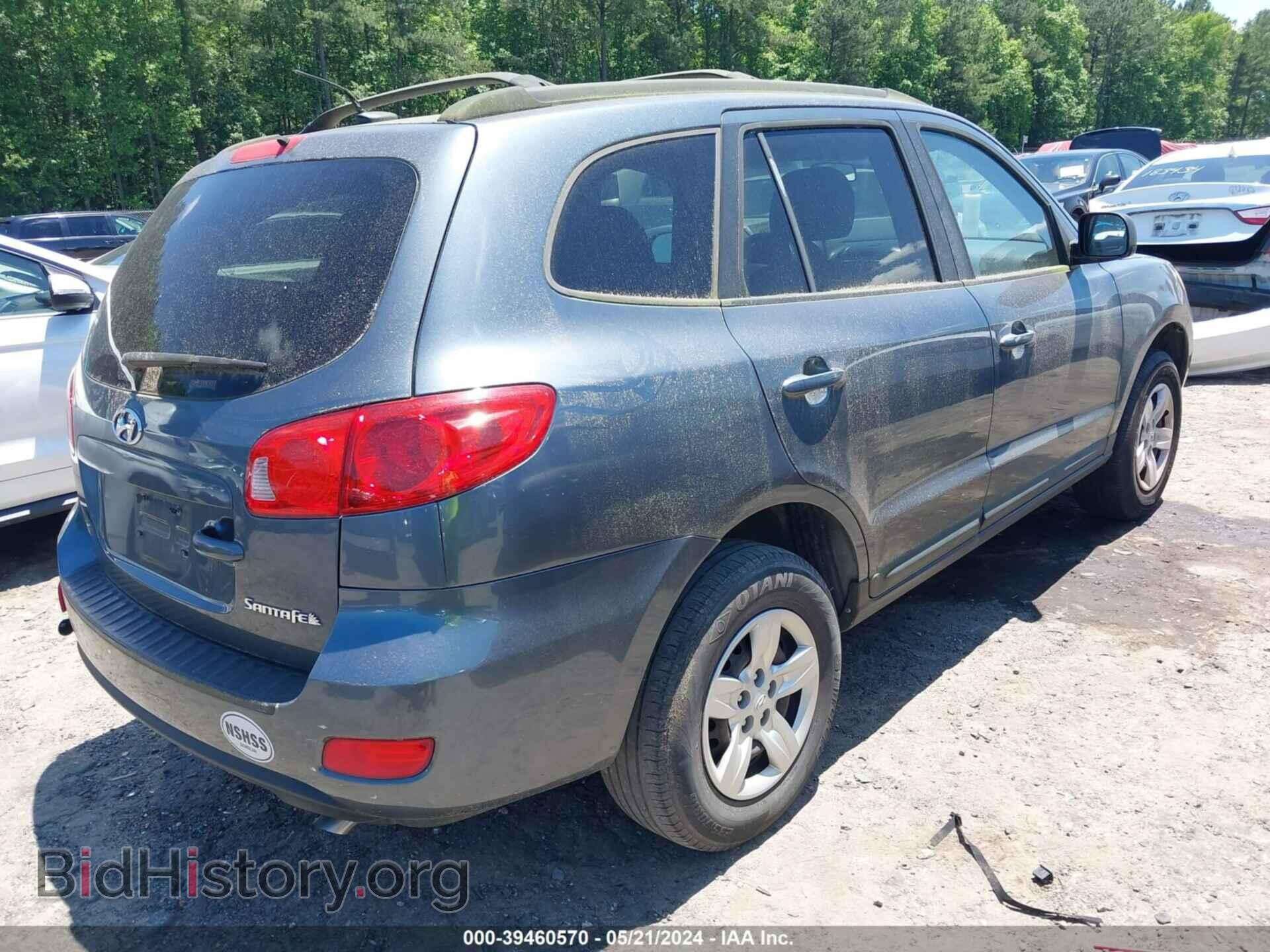 2009 HYUNDAI SANTA FE - VIN: 5NMSG13D29H257294 - Фото 4