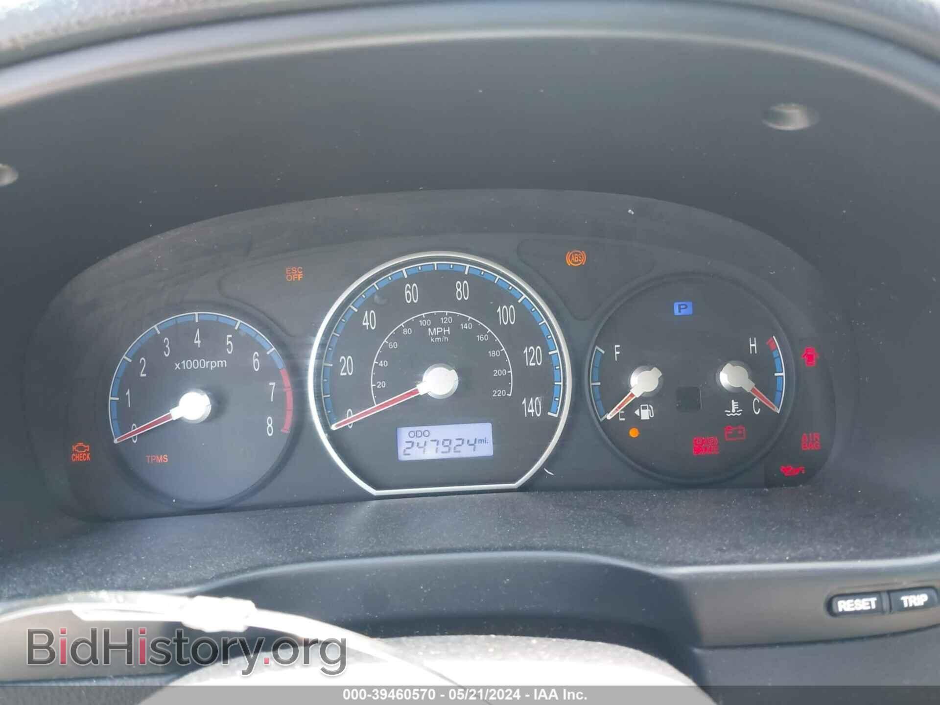 2009 HYUNDAI SANTA FE - VIN: 5NMSG13D29H257294 - Фото 7