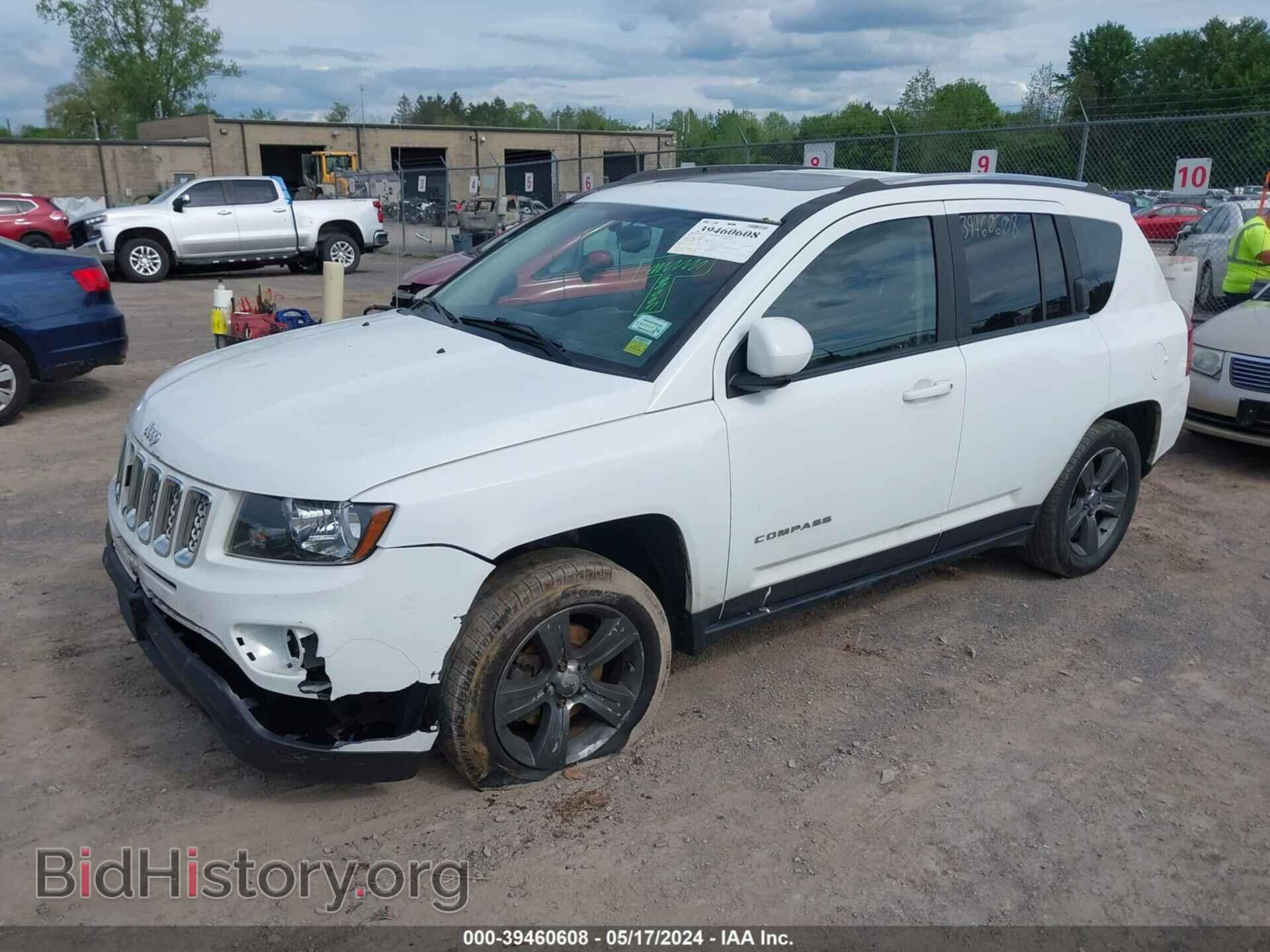2017 JEEP COMPASS - VIN: 1C4NJDEB9HD192706 - Фото 2