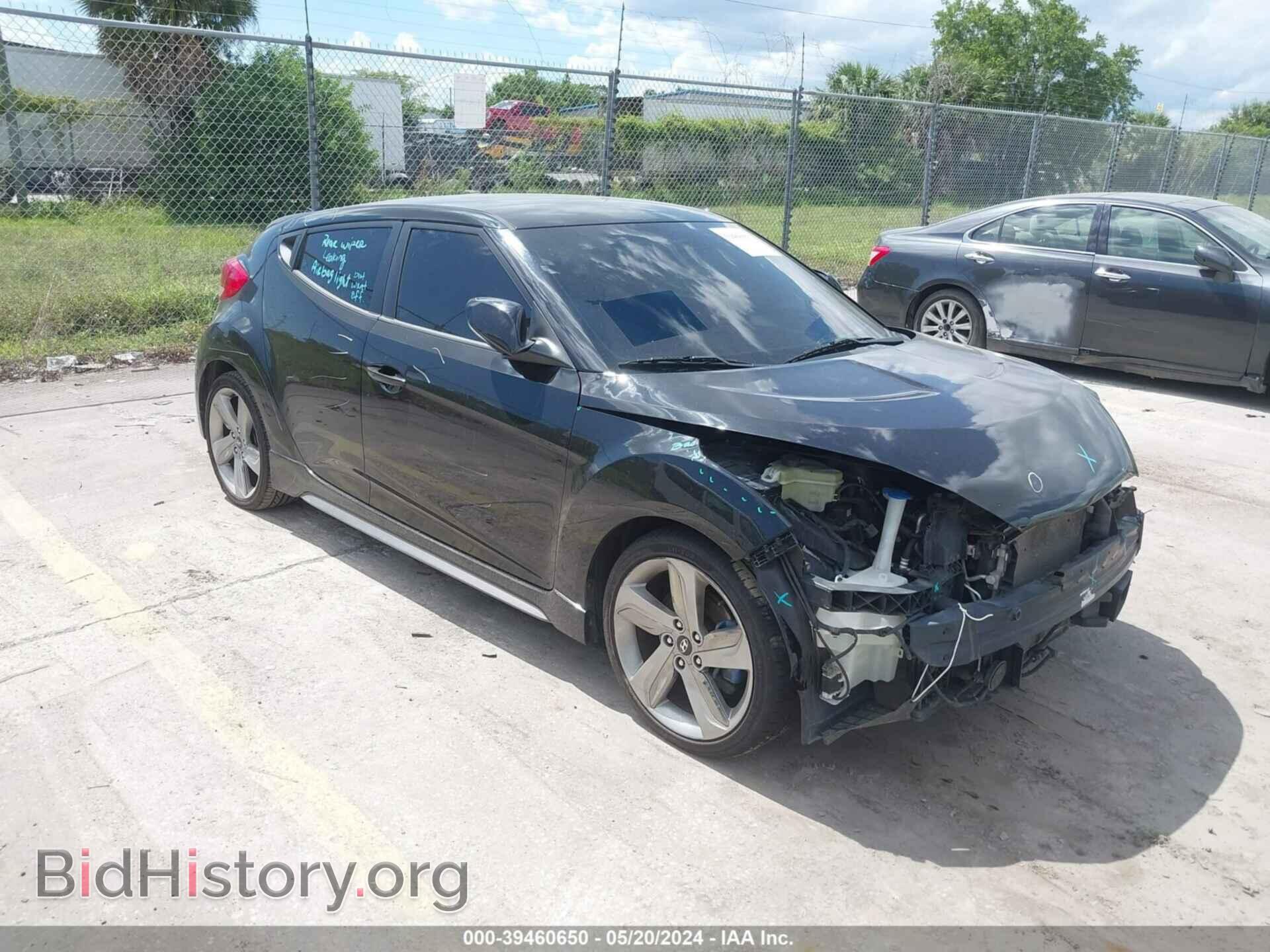 Photo KMHTC6AE8DU120608 - HYUNDAI VELOSTER 2013
