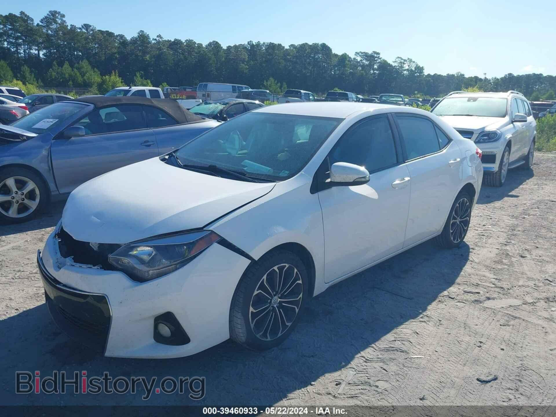 2015 TOYOTA COROLLA - VIN: 2T1BURHE0FC283029 - Фото 2
