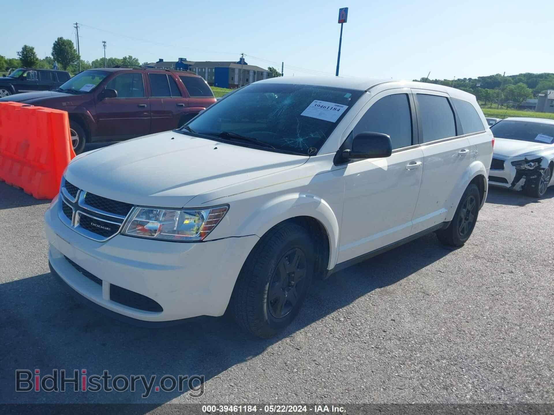 2012 DODGE JOURNEY - VIN: 3C4PDCAB4CT203971 - Фото 2