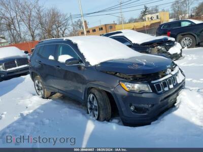 2021 Jeep COMPASS Limited 4X4, gray — VIN 3C4NJDCB5MT572438, IAAI