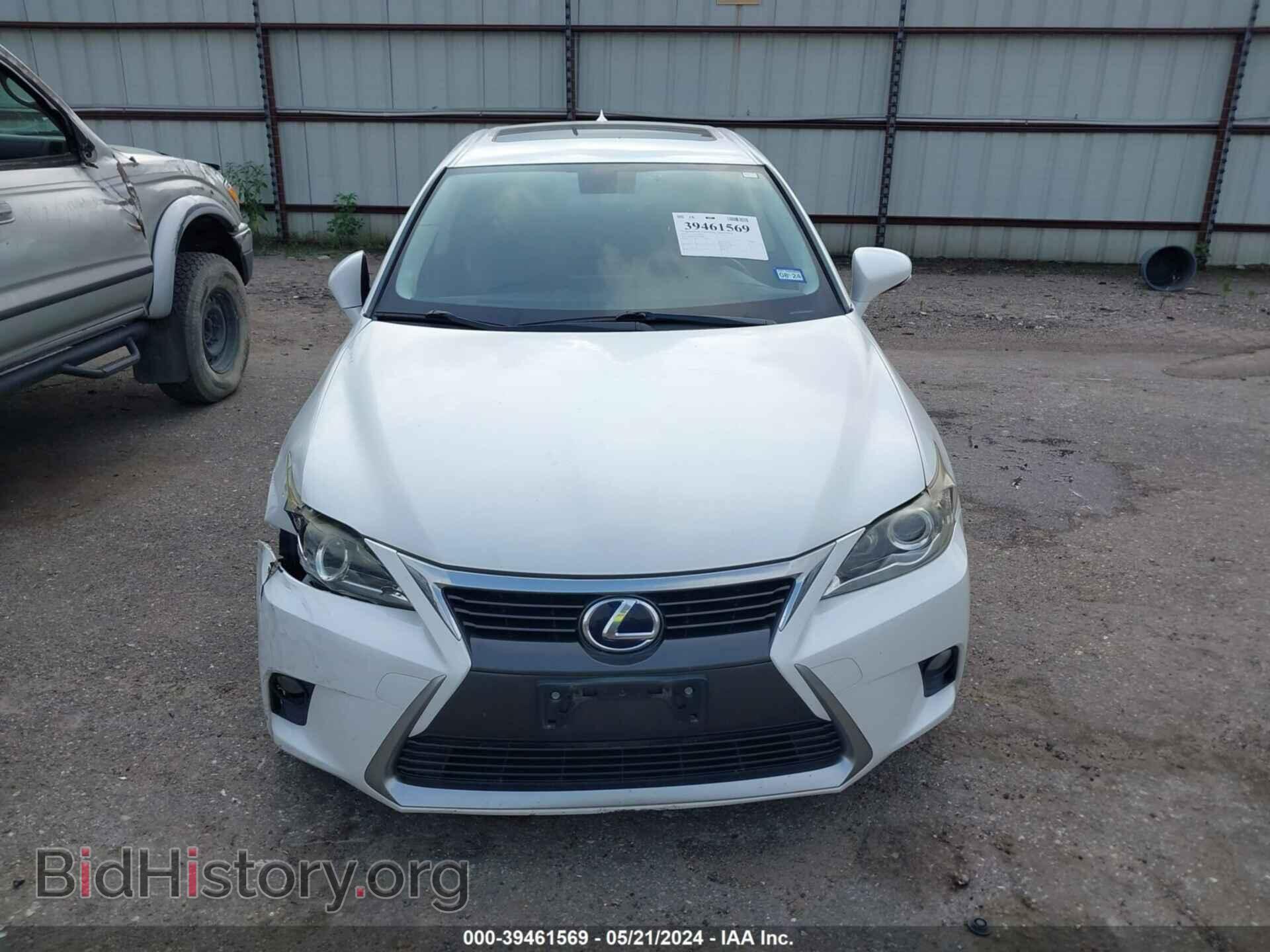 2014 LEXUS CT 200H - VIN: JTHKD5BH4E2180400 - Фото 12