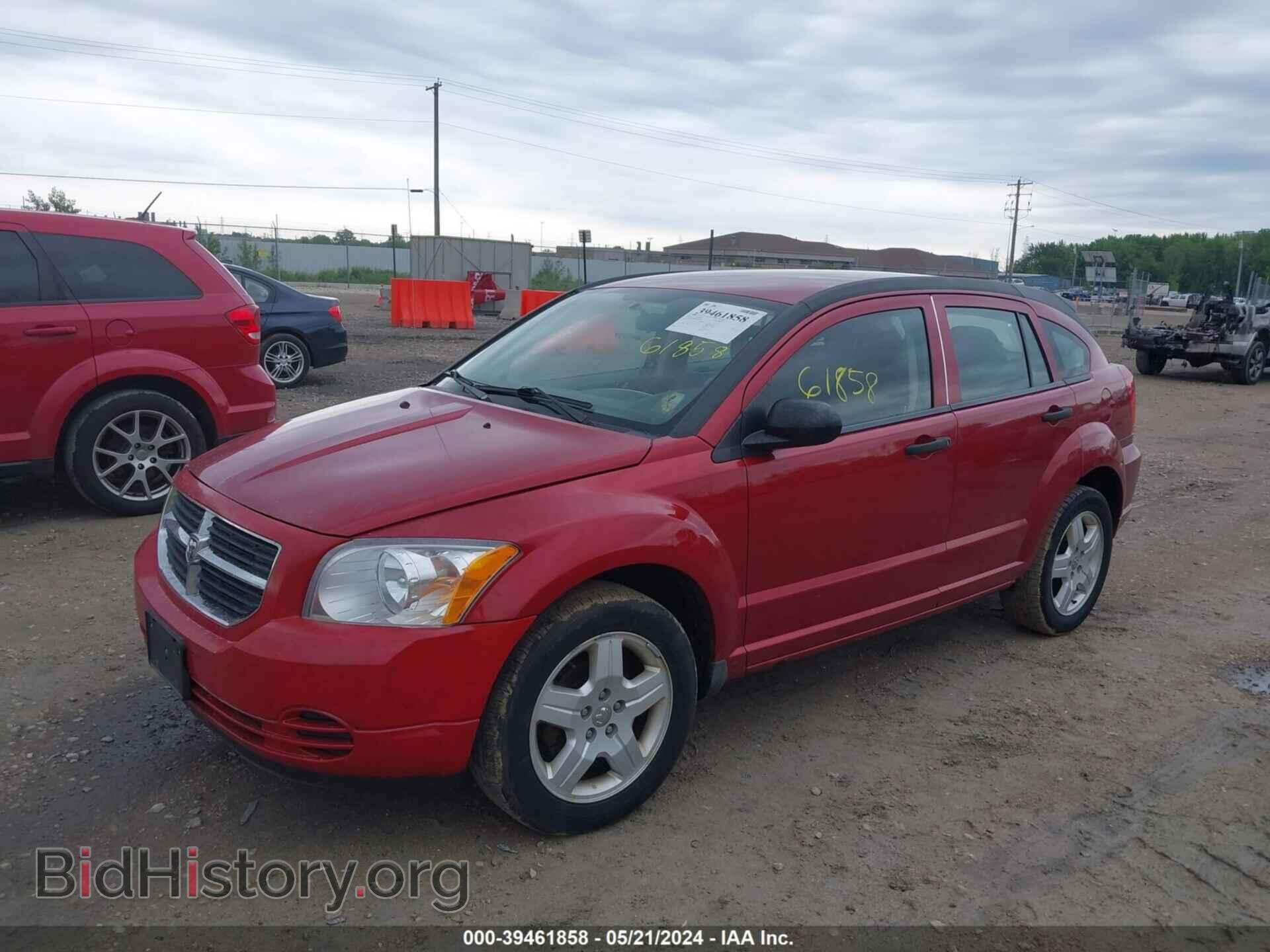 2008 DODGE CALIBER - VIN: 1B3HB48B48D632600 - Фото 2