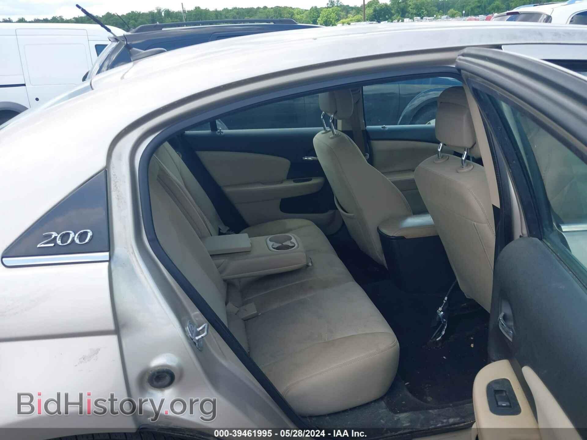 2013 CHRYSLER 200 - VIN: 1C3CCBBB1DN684844 - Фото 8