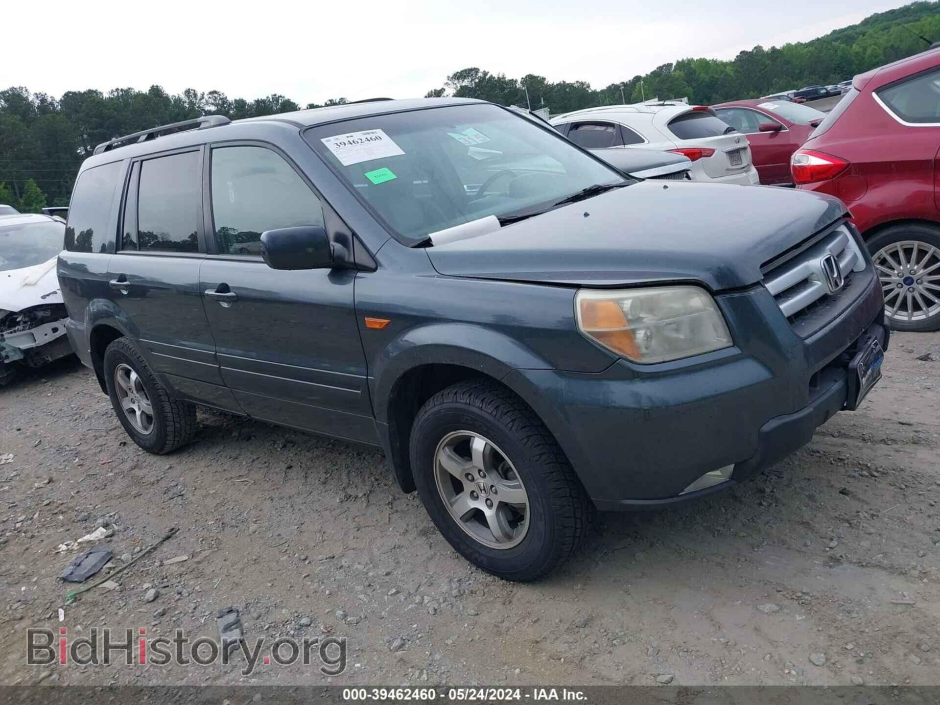 Photo 5FNYF28776B043842 - HONDA PILOT 2006