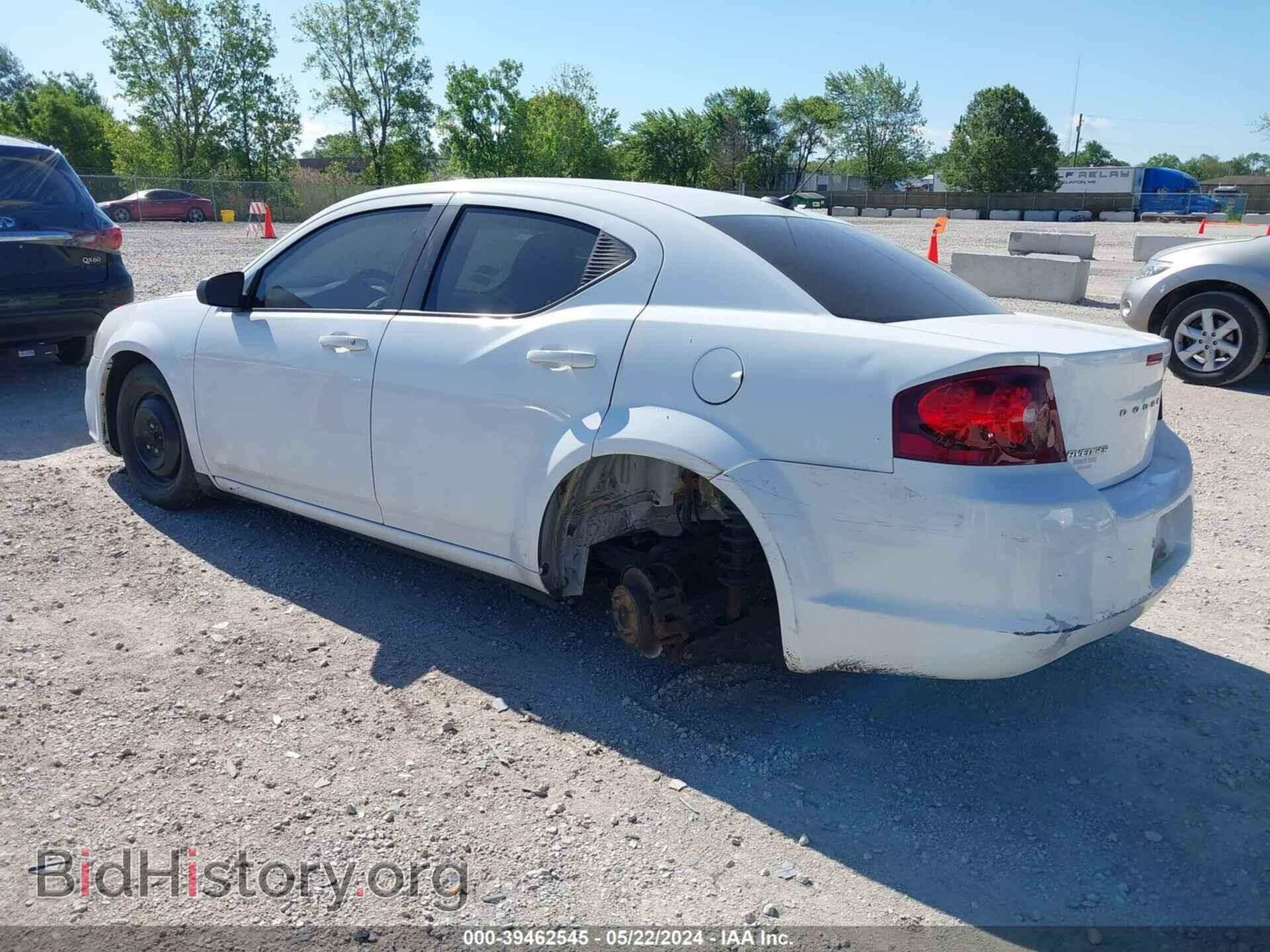 2014 DODGE AVENGER - VIN: 1C3CDZAB8EN129706 - Фото 3