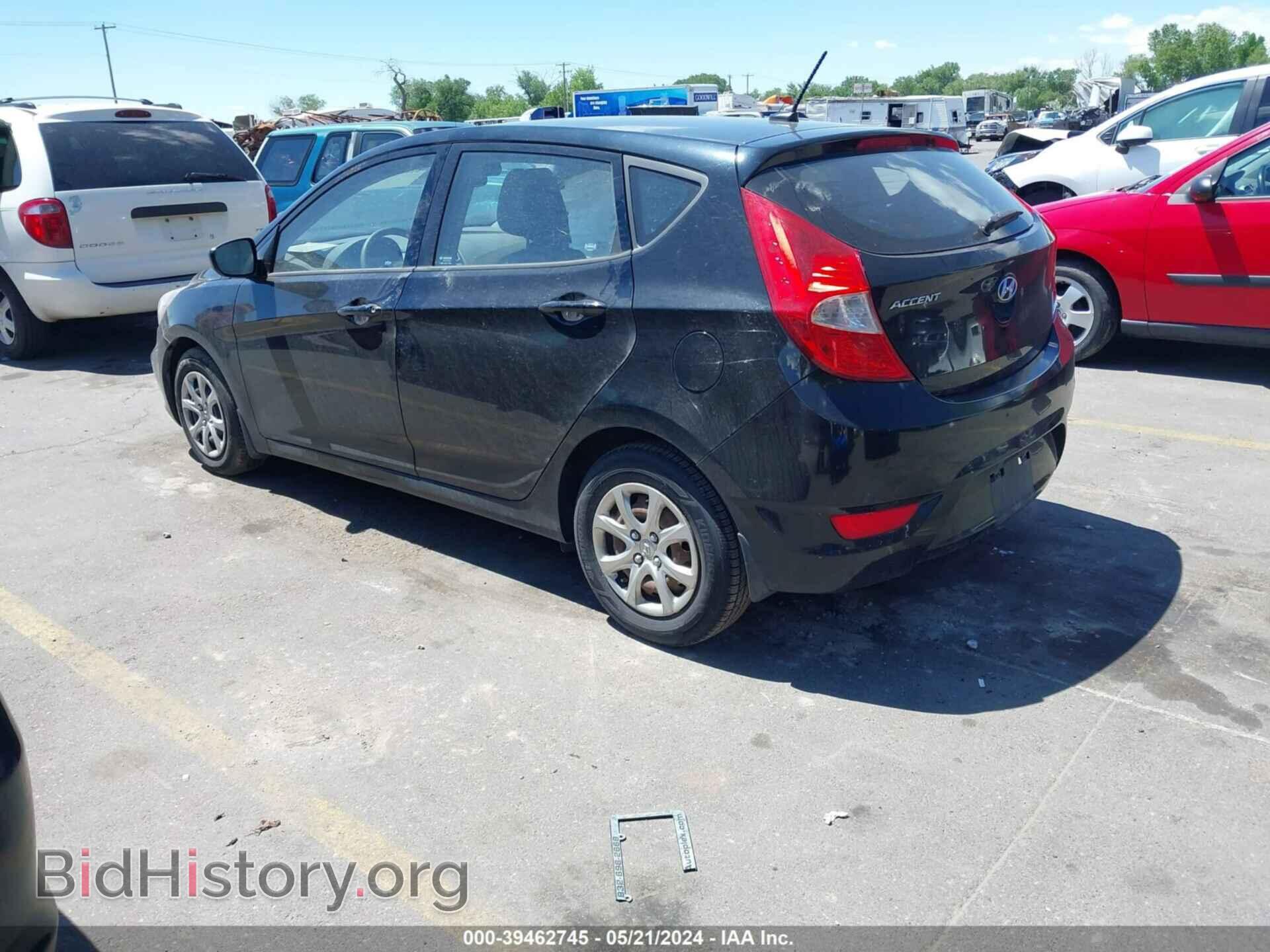 2012 HYUNDAI ACCENT - VIN: KMHCT5AEXCU055012 - Фото 3