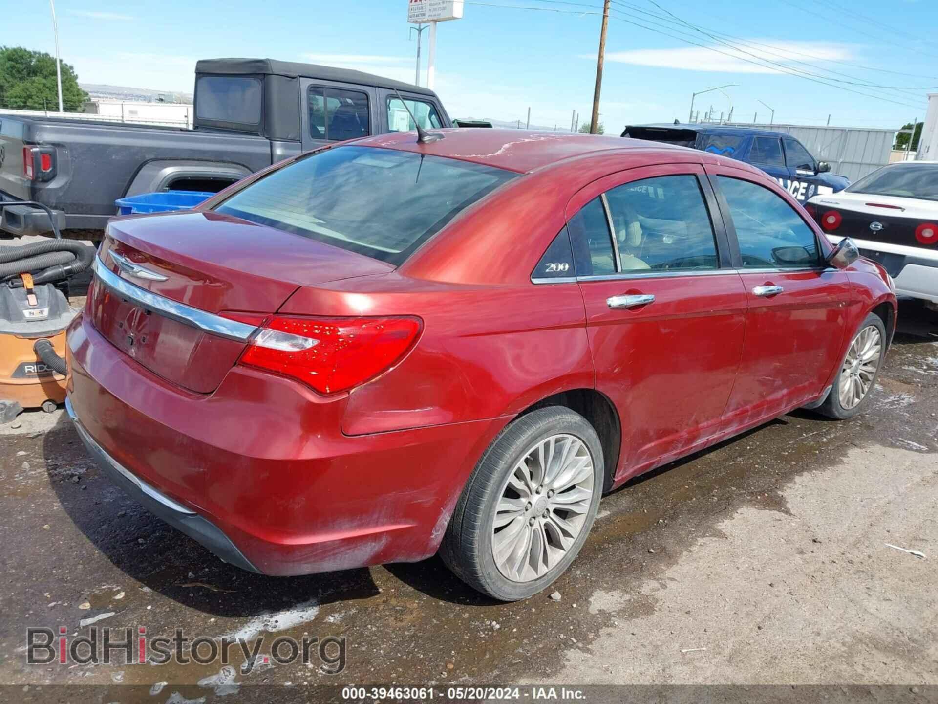 2013 CHRYSLER 200 - VIN: 1C3CCBCG4DN504556 - Photo 4