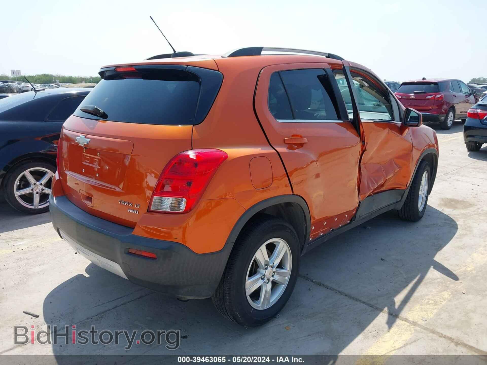 2016 CHEVROLET TRAX - VIN: KL7CJPSB7GB653681 - Фото 4