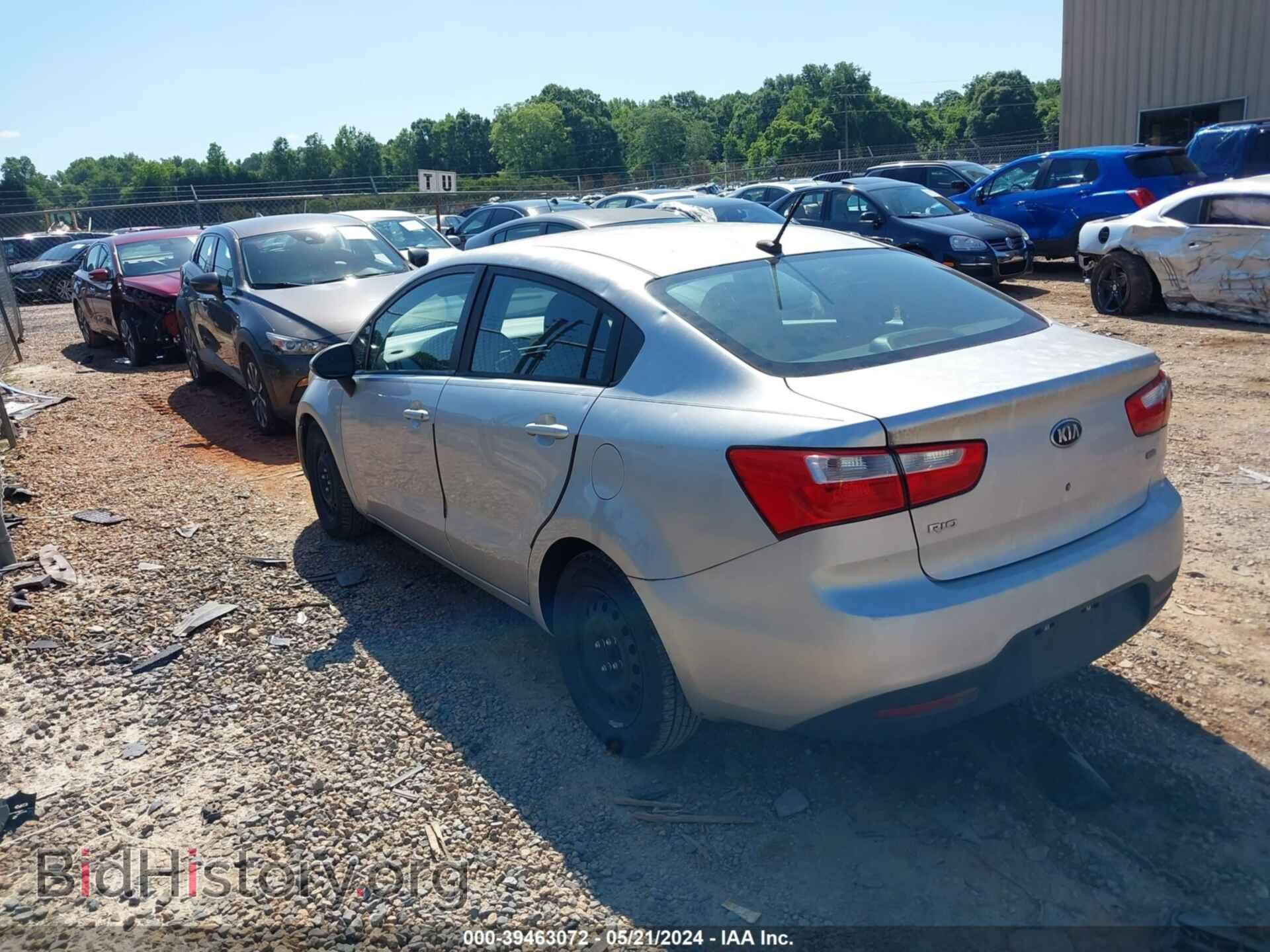 2013 KIA RIO - VIN: KNADM4A34D6243848 - Фото 3