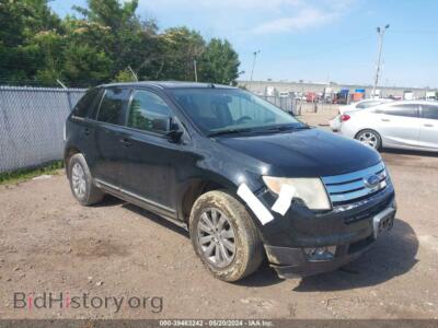 2008 Ford EDGE SEL, black — VIN 2FMDK38C58BA97441, IAAI