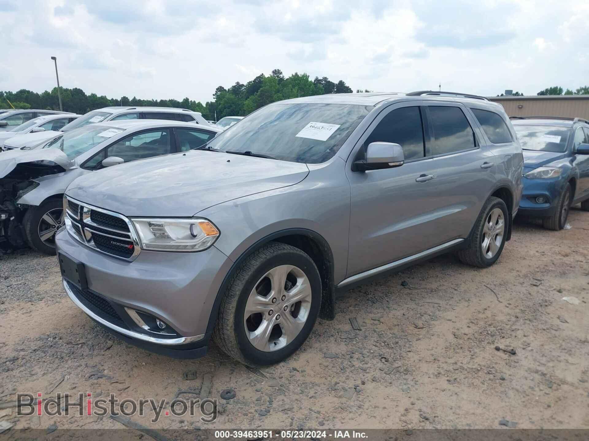 2014 DODGE DURANGO - VIN: 1C4RDJDG7EC595296 - Фото 2