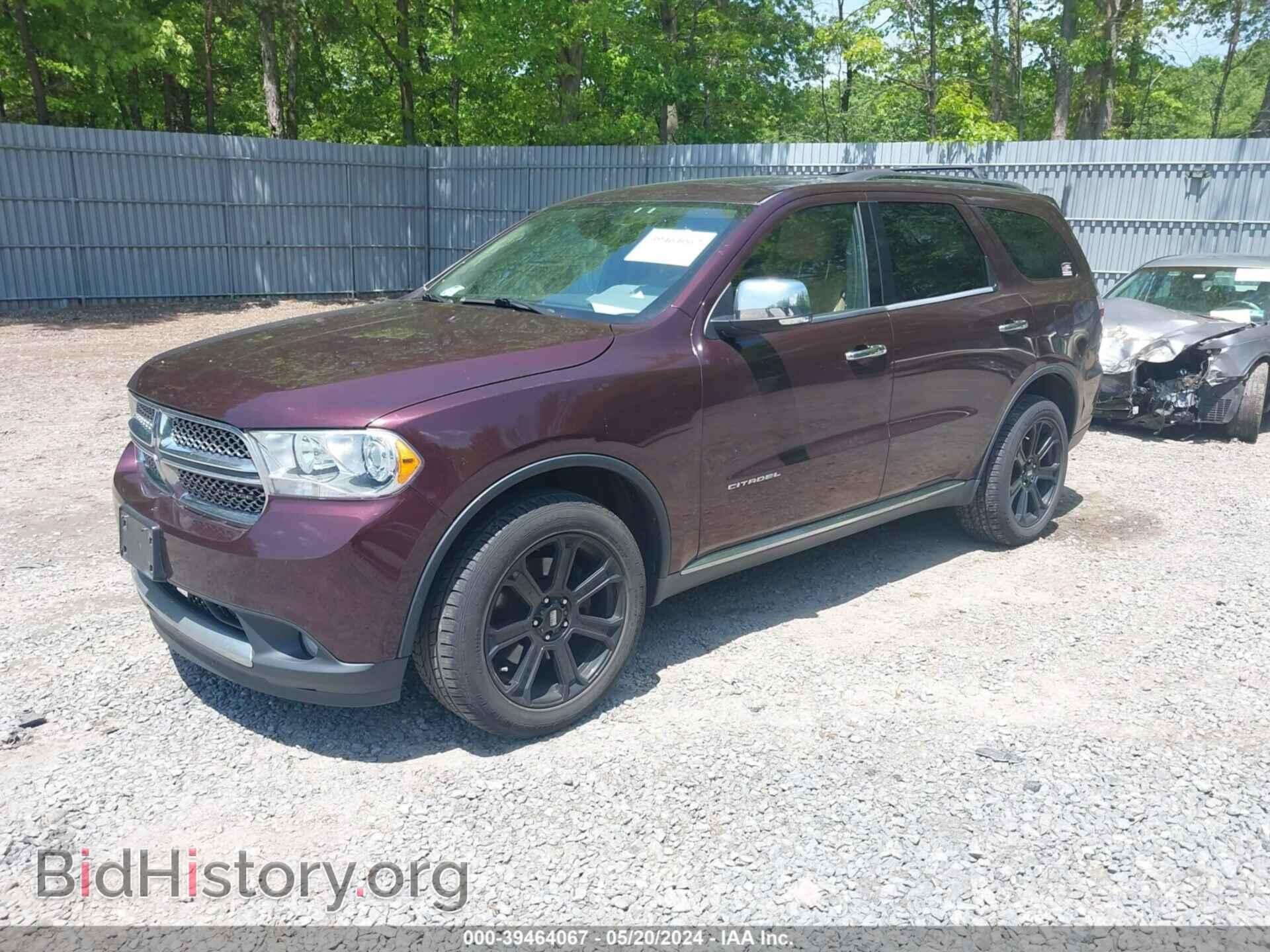 2012 DODGE DURANGO - VIN: 1C4RDJEG1CC153707 - Фото 2