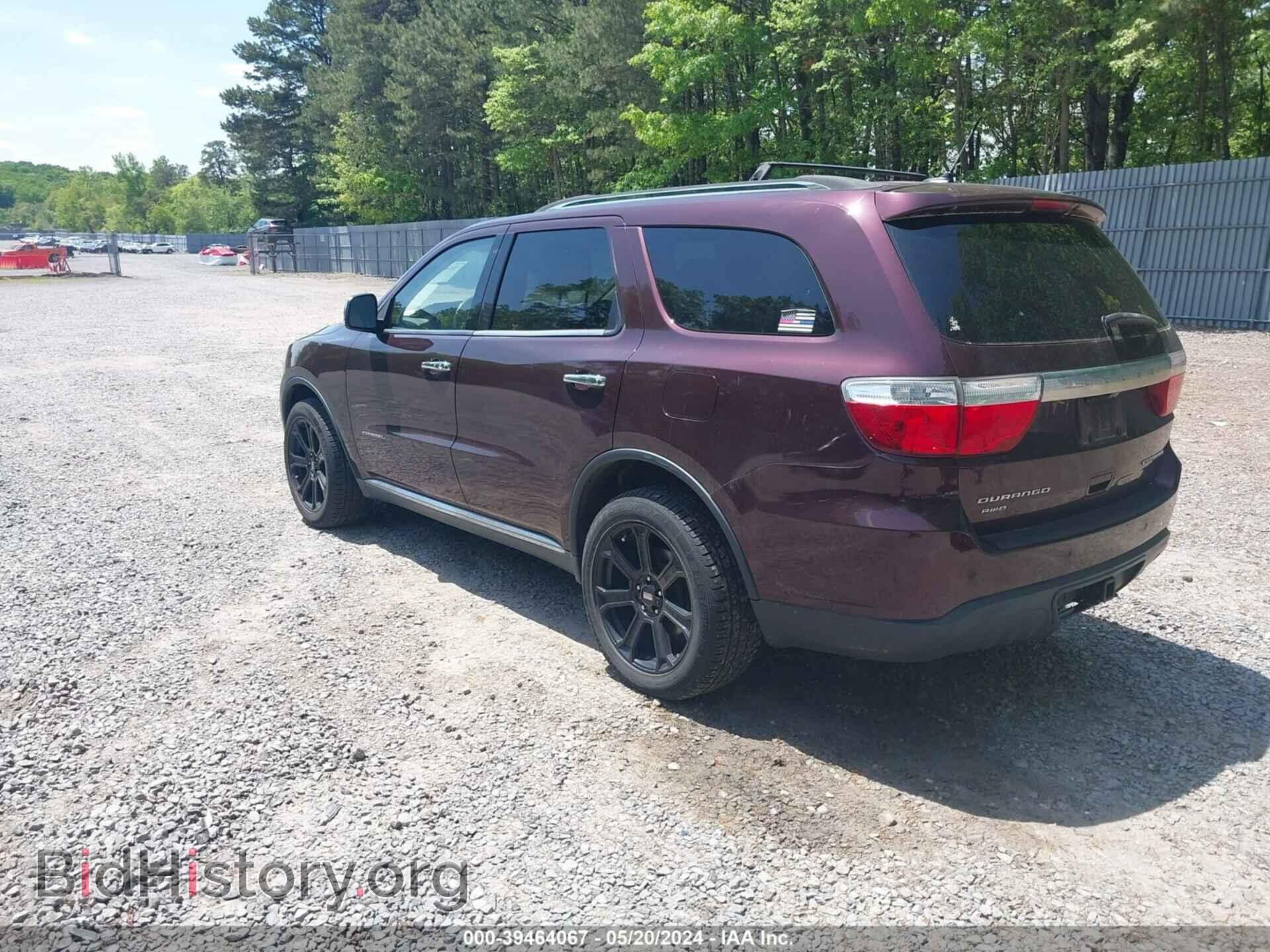 2012 DODGE DURANGO - VIN: 1C4RDJEG1CC153707 - Фото 3