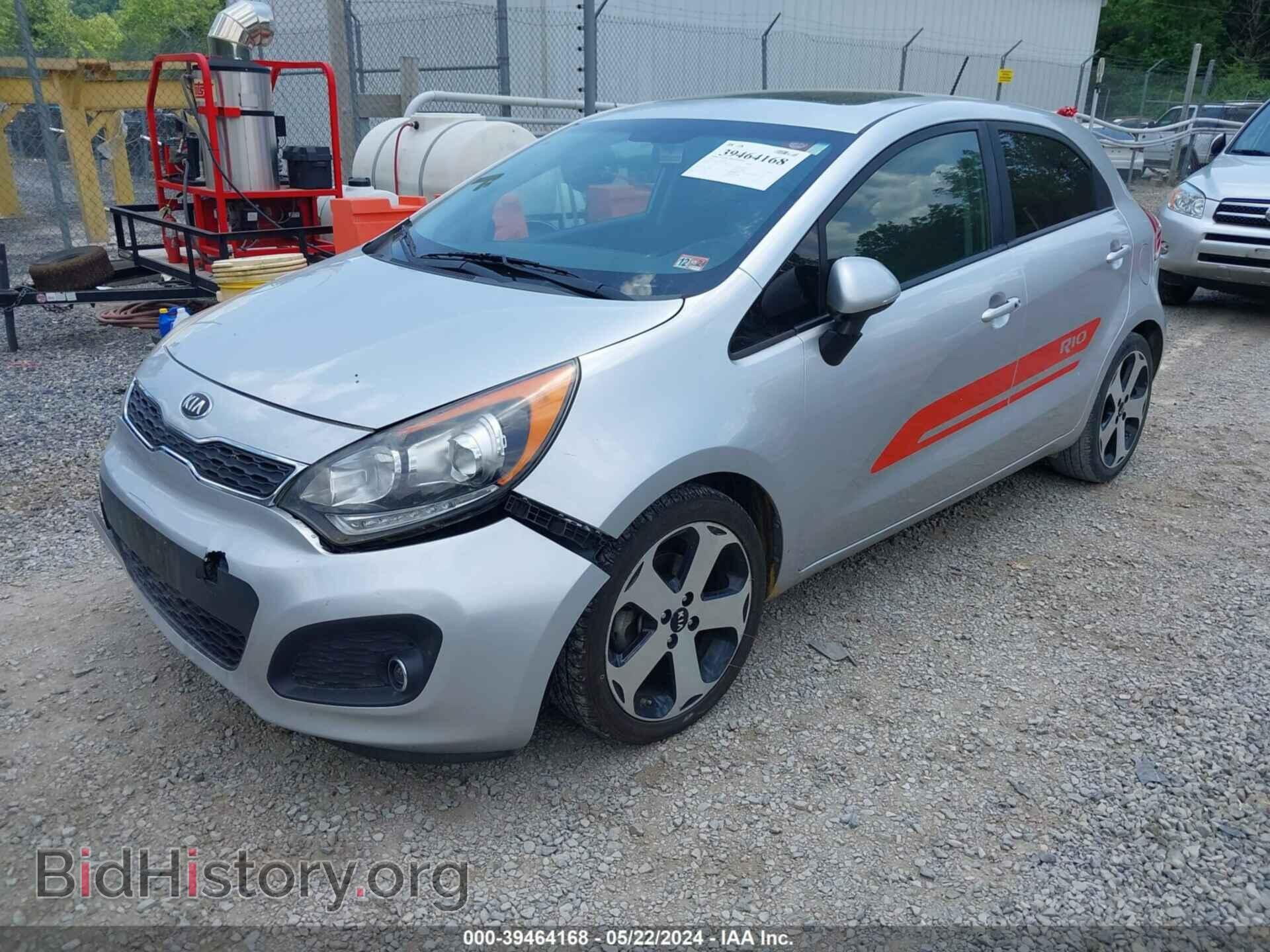 2013 KIA RIO - VIN: KNADN5A34D6158429 - Фото 2