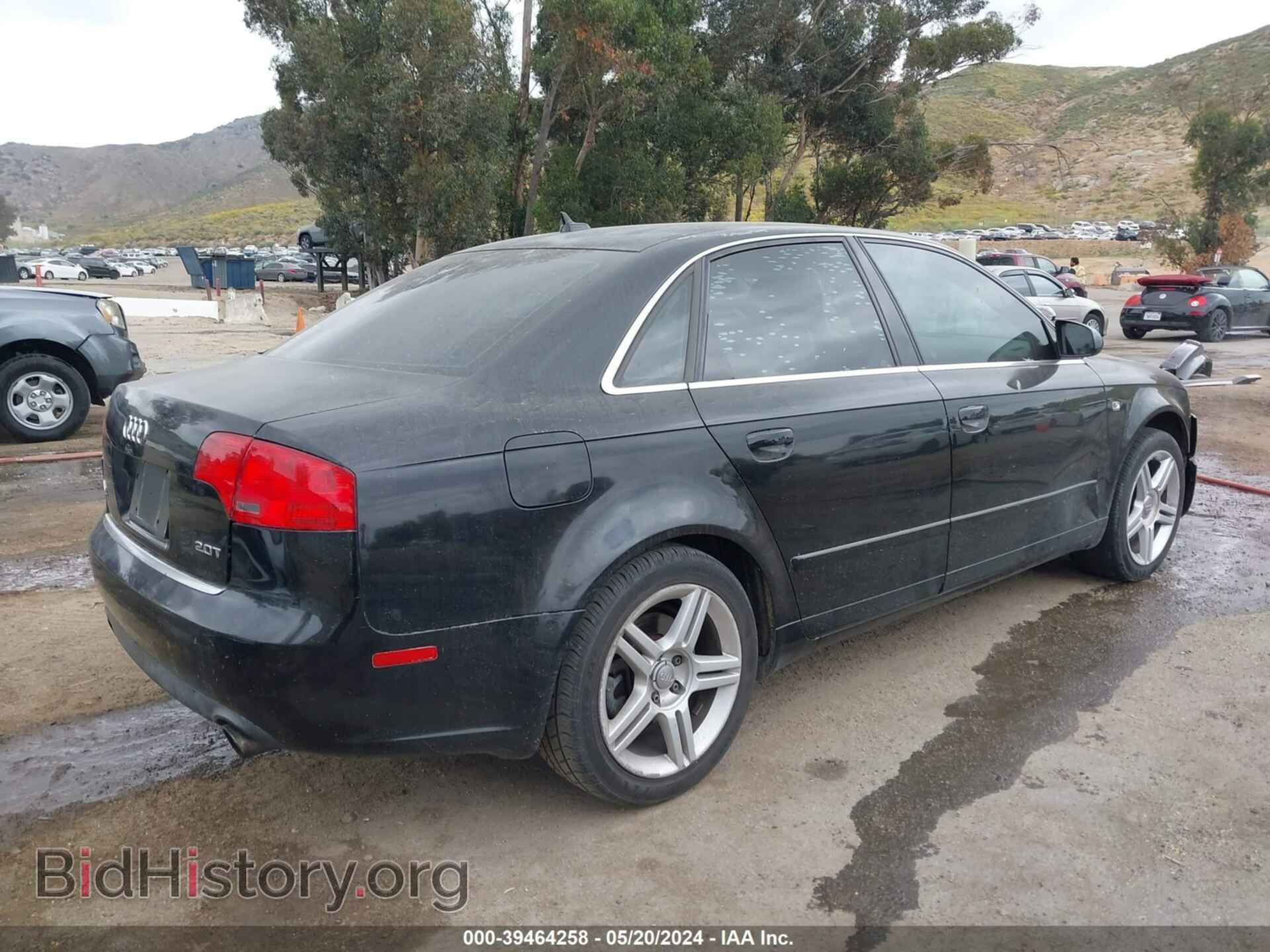 2007 AUDI A4 - VIN: WAUAF78E27A209351 - Photo 4