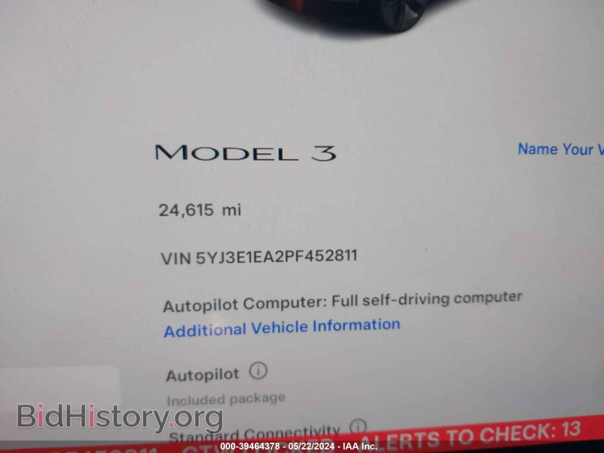2023 TESLA MODEL 3 - VIN: 5YJ3E1EA2PF452811 - Фото 7