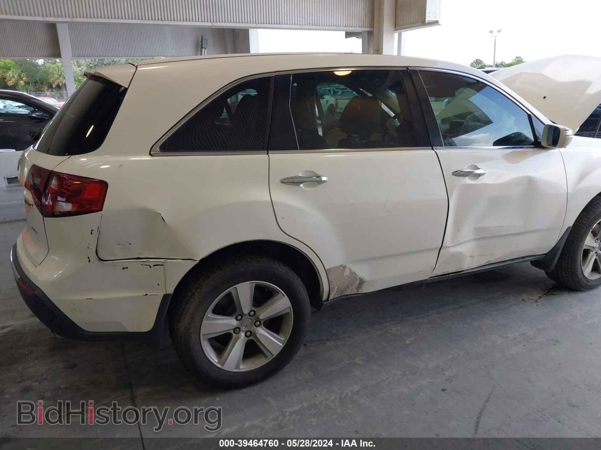 2012 ACURA MDX - VIN: 2HNYD2H39CH511184 - Фото 6