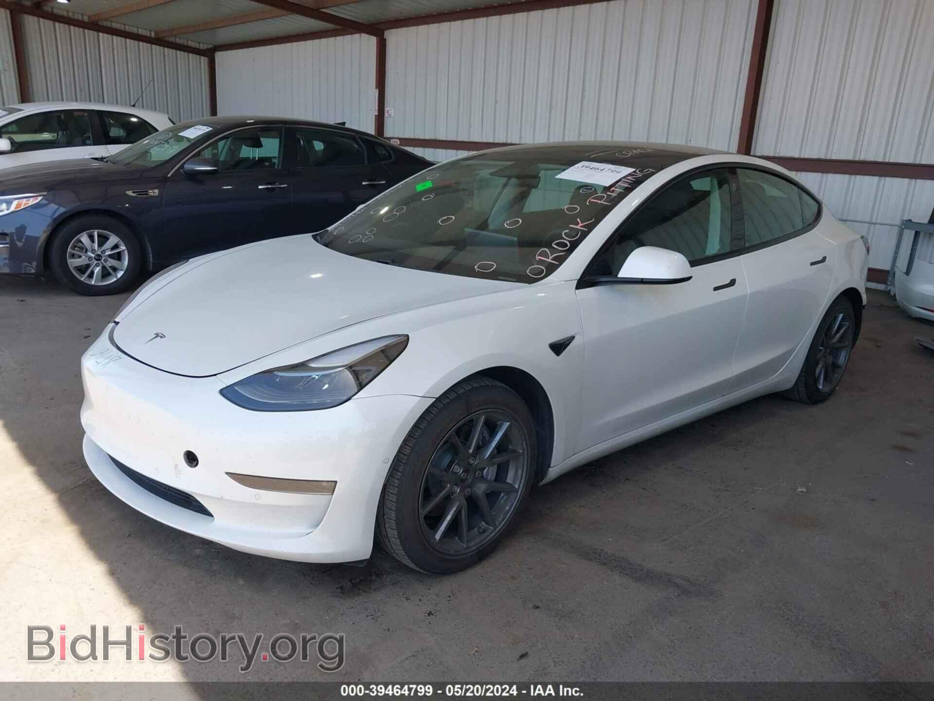 2021 TESLA MODEL 3 - VIN: 5YJ3E1EB5MF060166 - Фото 2