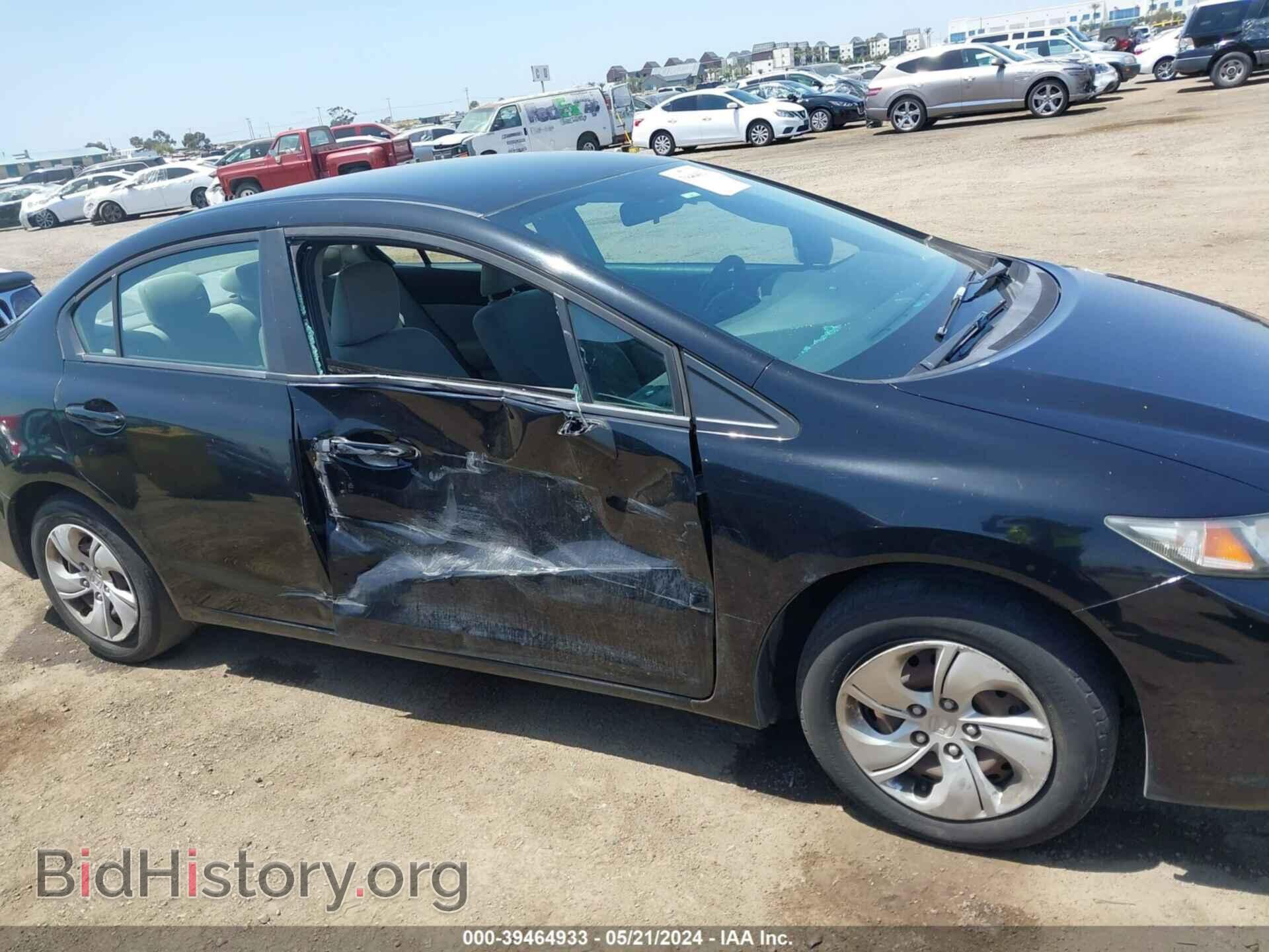 2013 HONDA CIVIC - VIN: 19XFB2F55DE244503 - Фото 6