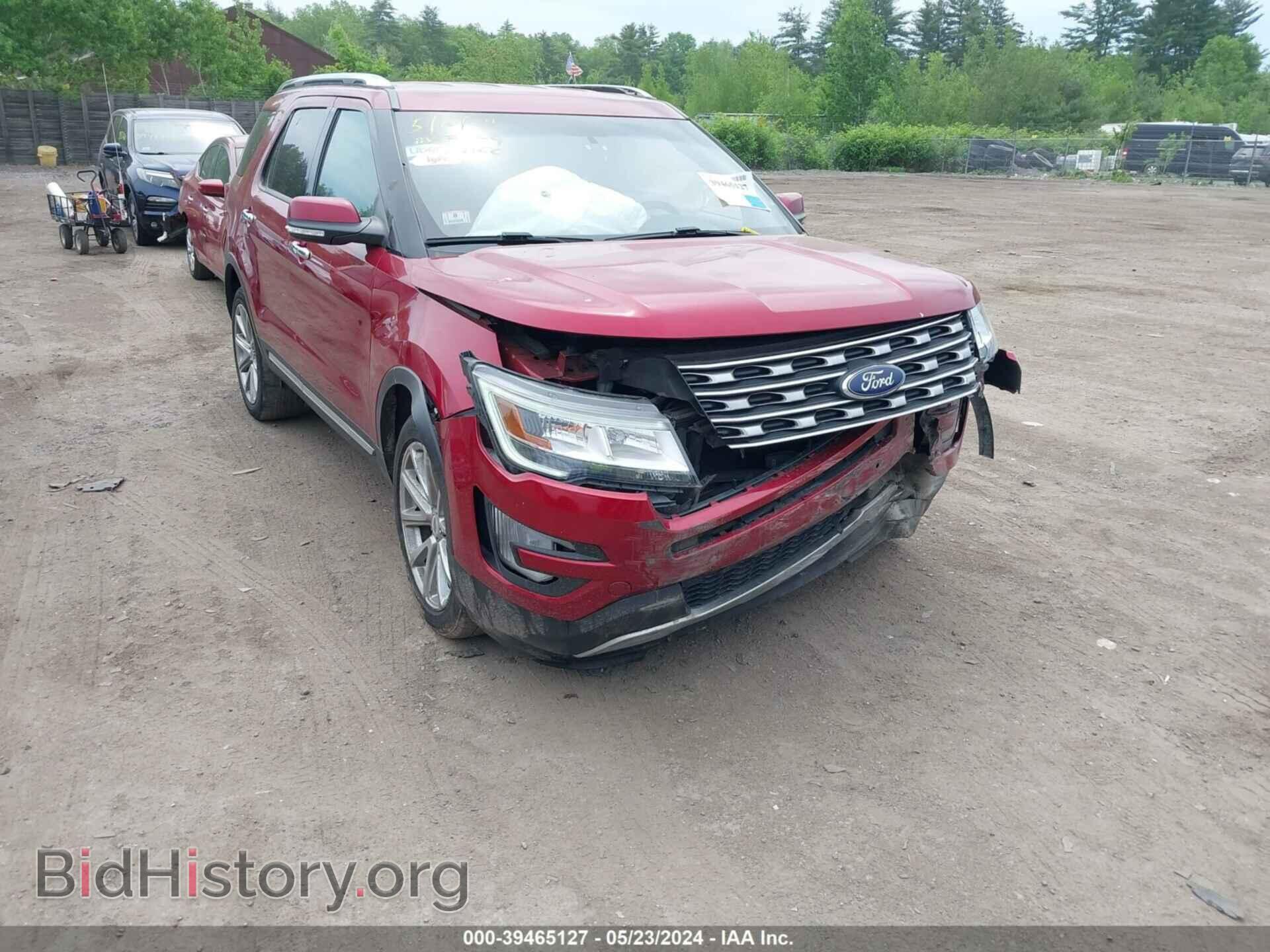 Фотография 1FM5K8F84HGC35639 - FORD EXPLORER 2017