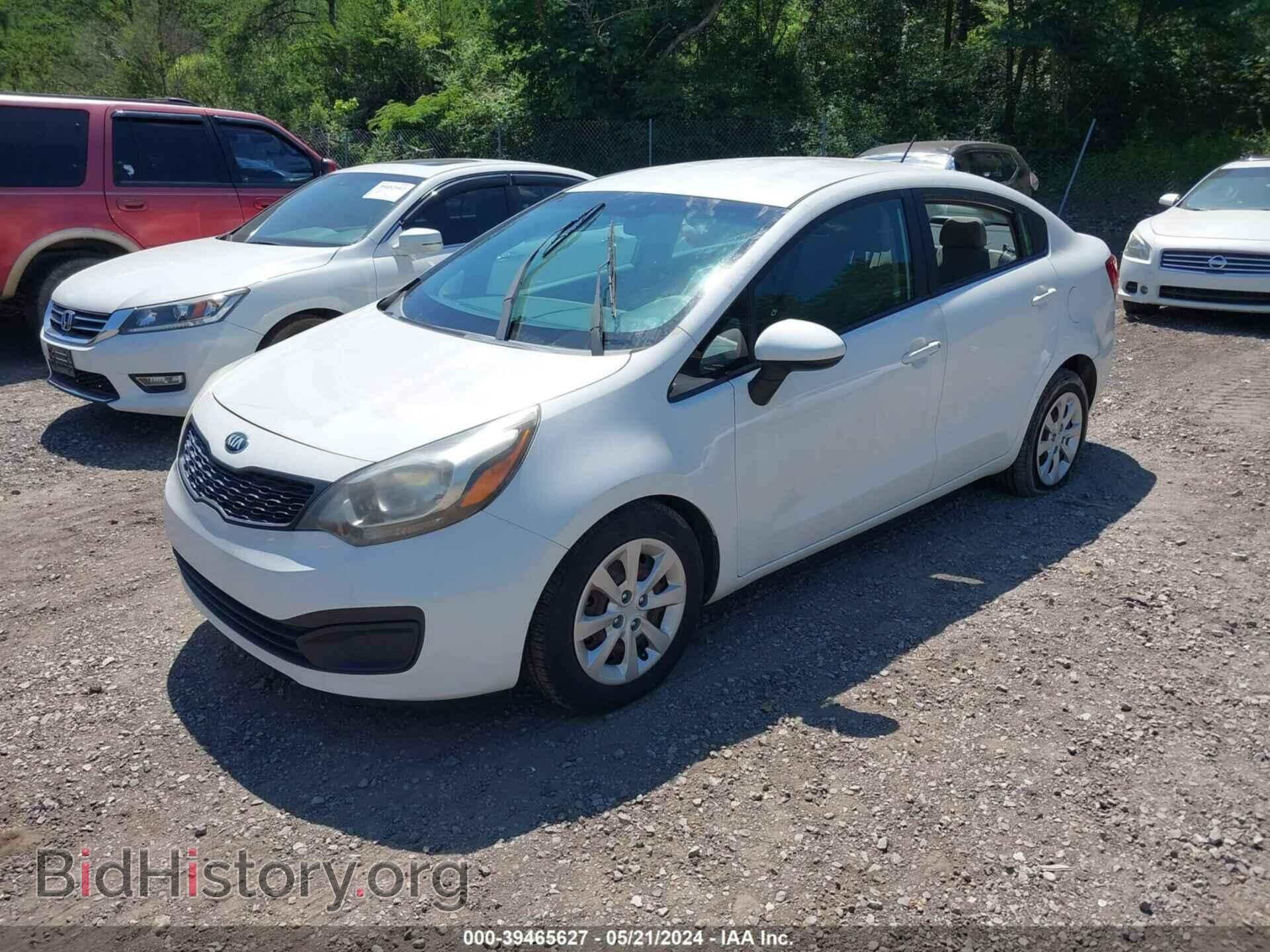 2015 KIA RIO - VIN: KNADM4A39F6449833 - Фото 2