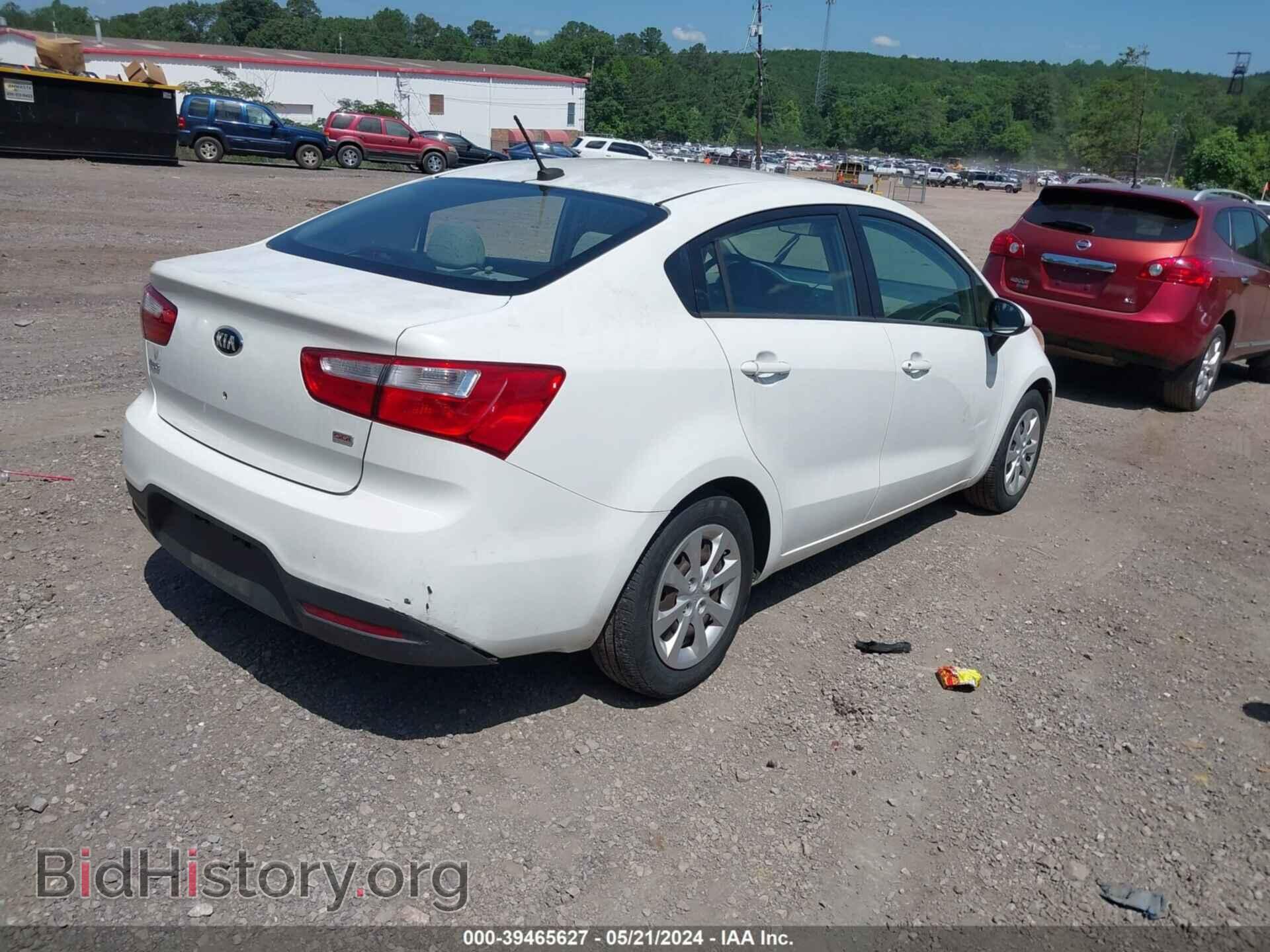 2015 KIA RIO - VIN: KNADM4A39F6449833 - Фото 4