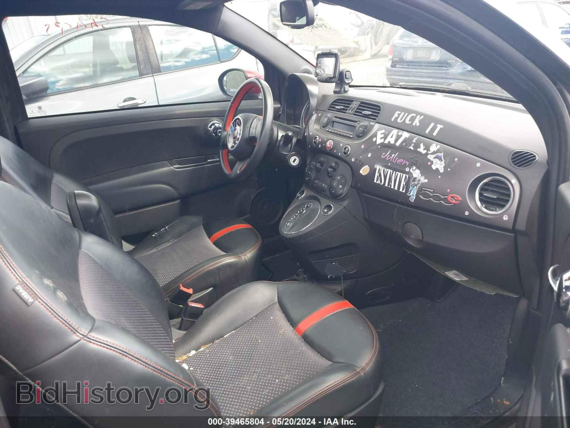 2015 FIAT 500E - VIN: 3C3CFFGE3FT527384 - Фото 5